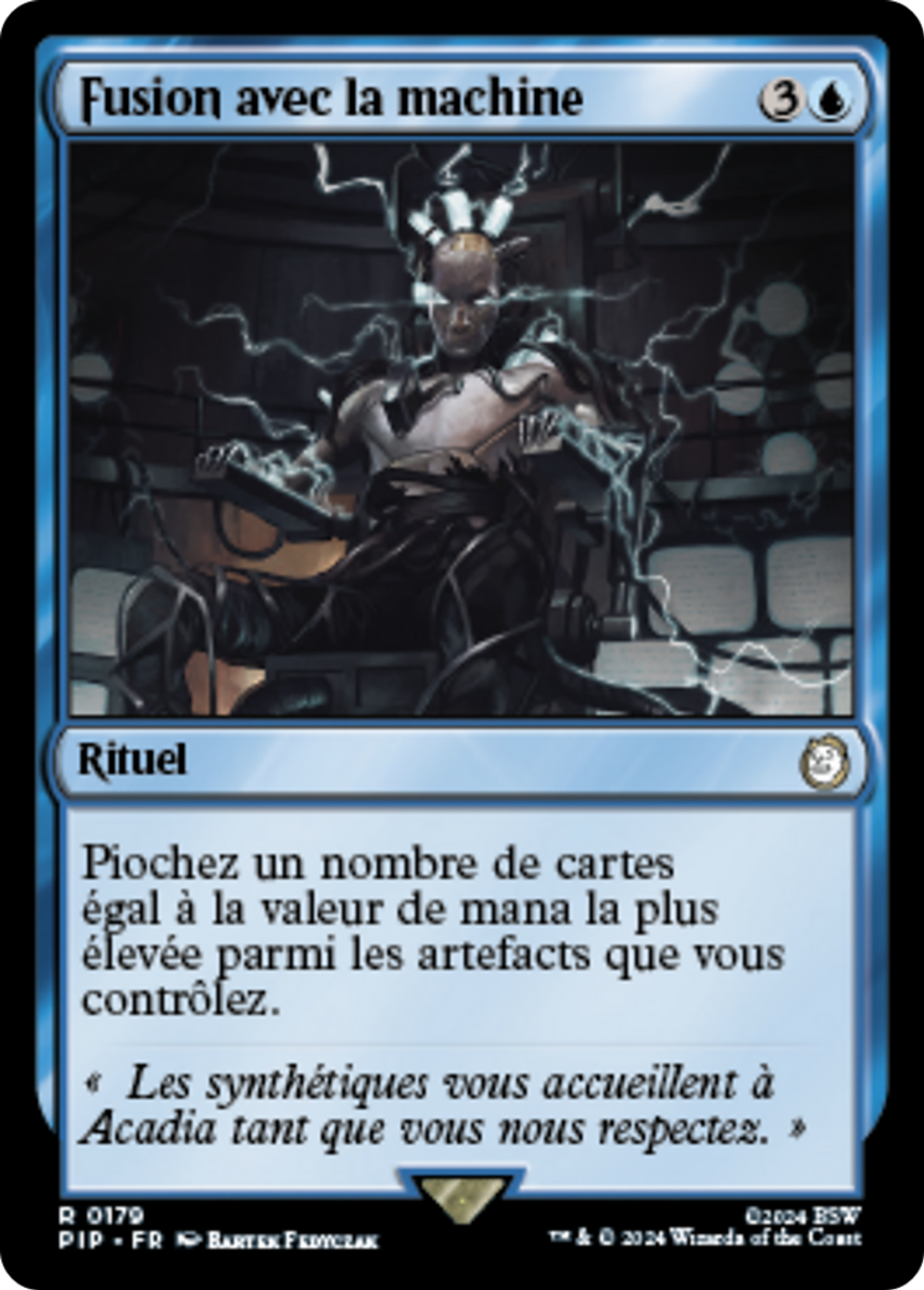 Fusion avec la machine — Fallout — Magic: The Gathering