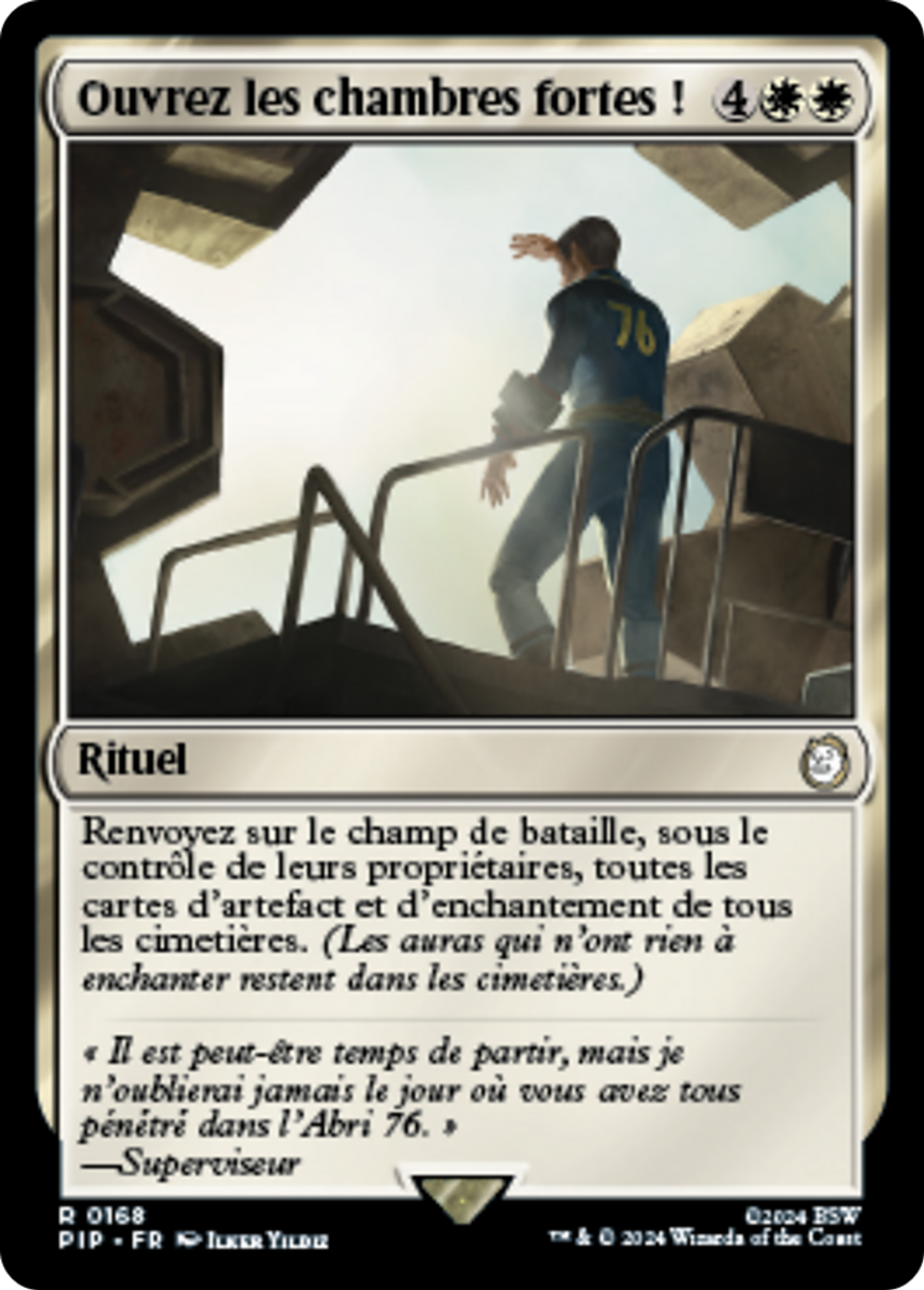 Ouvrez les chambres fortes ! — Fallout — Magic: The Gathering