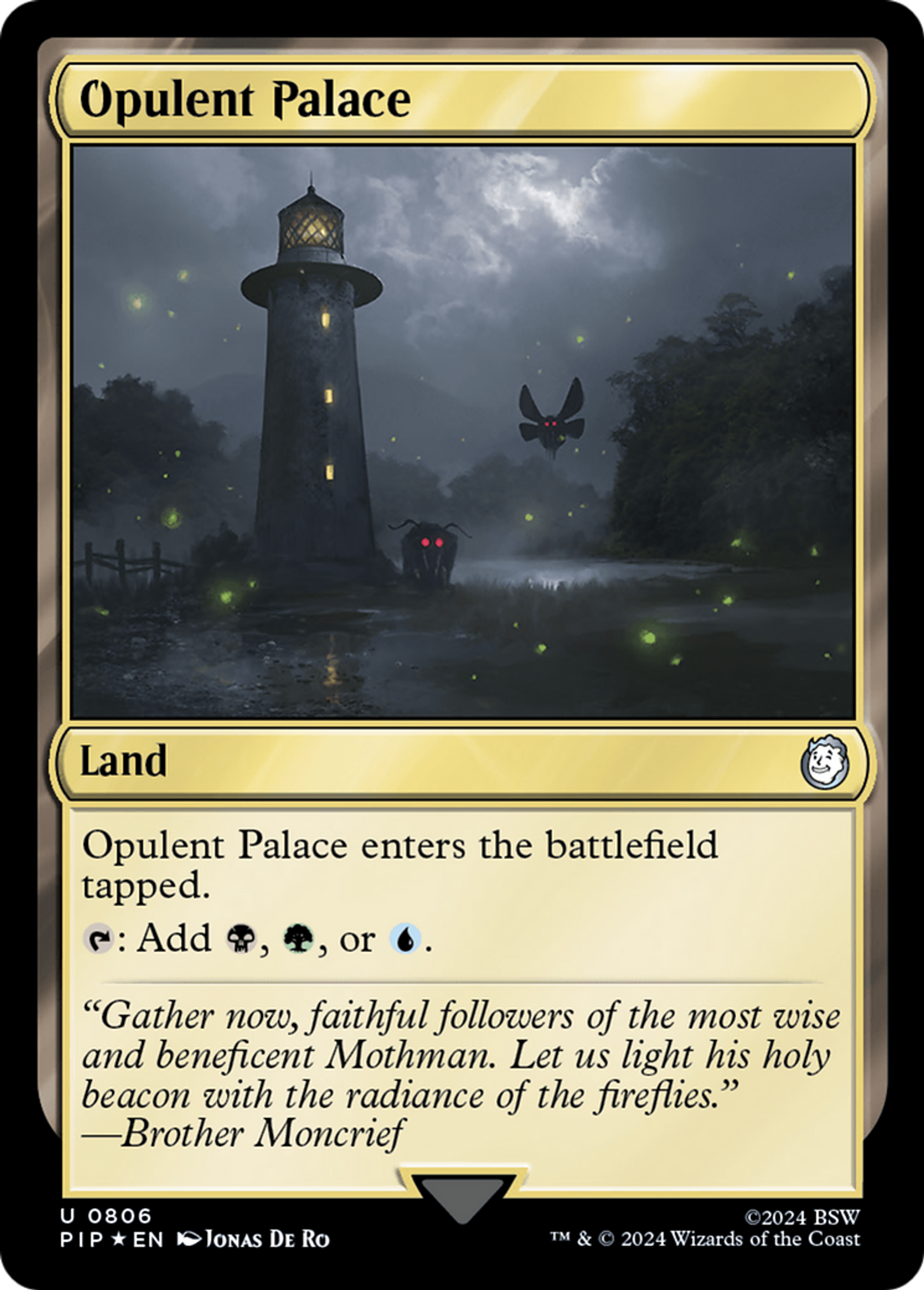 Opulent Palace — Fallout — Magic: The Gathering