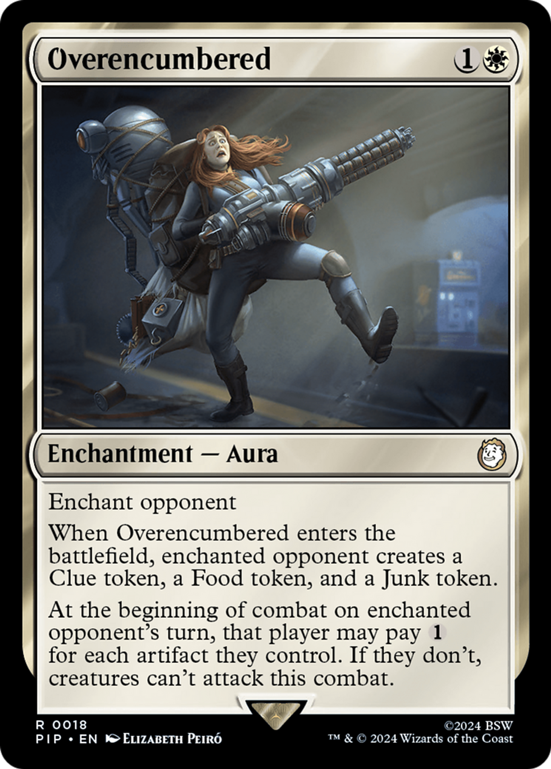 Exagérément chargé — Fallout — Magic: The Gathering
