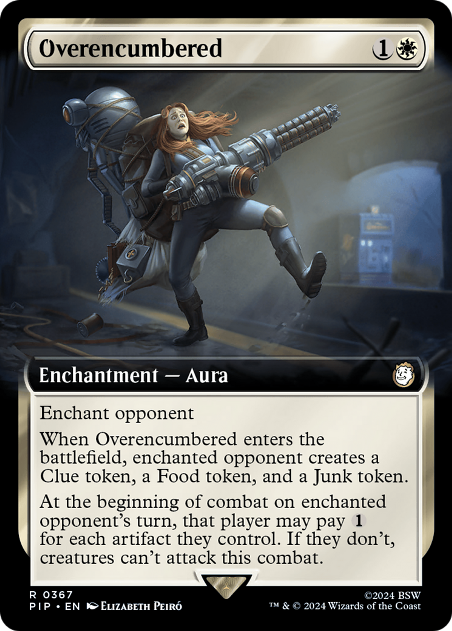 Overencumbered — Fallout — Magic: The Gathering