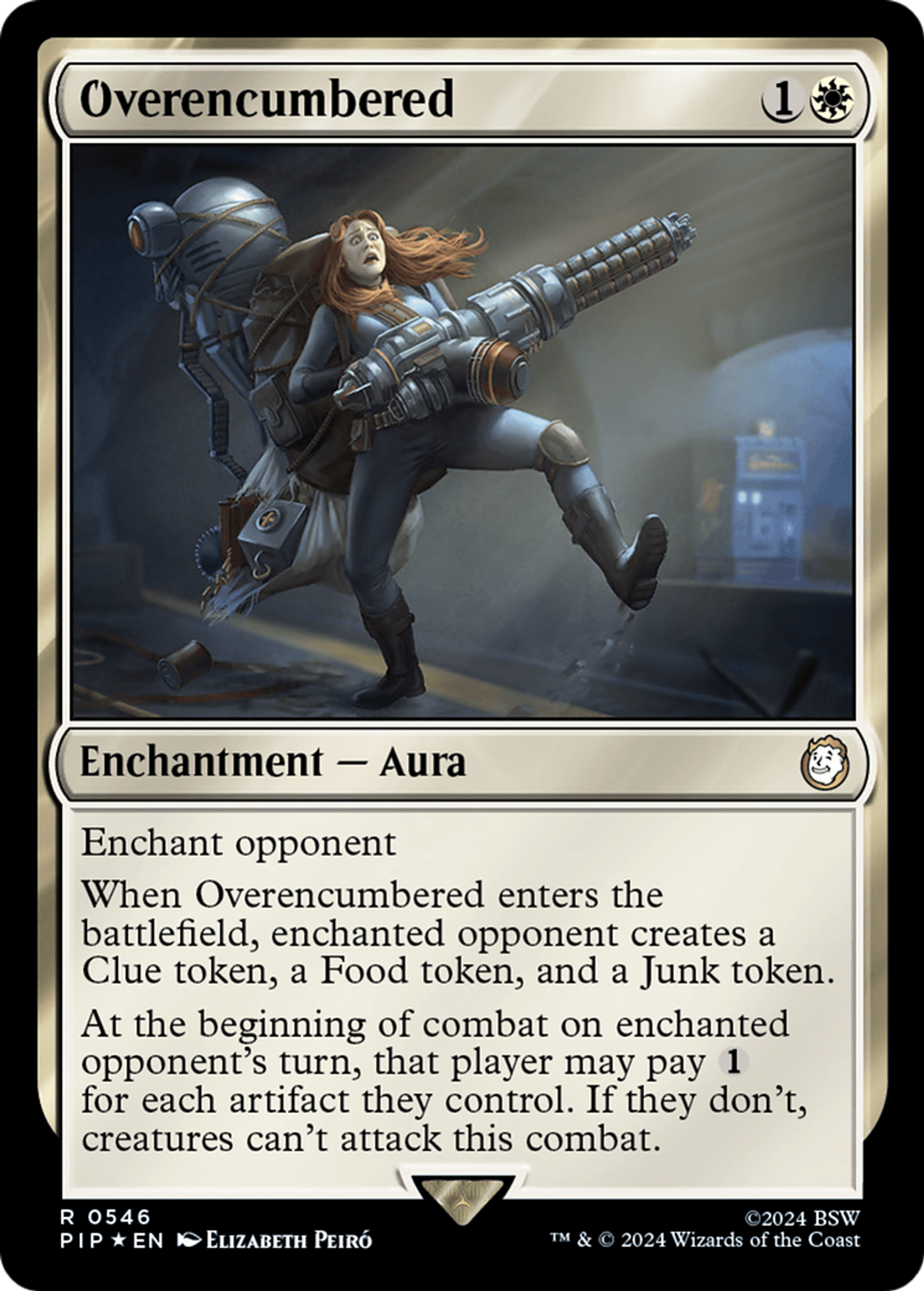 Exagérément chargé — Fallout — Magic: The Gathering