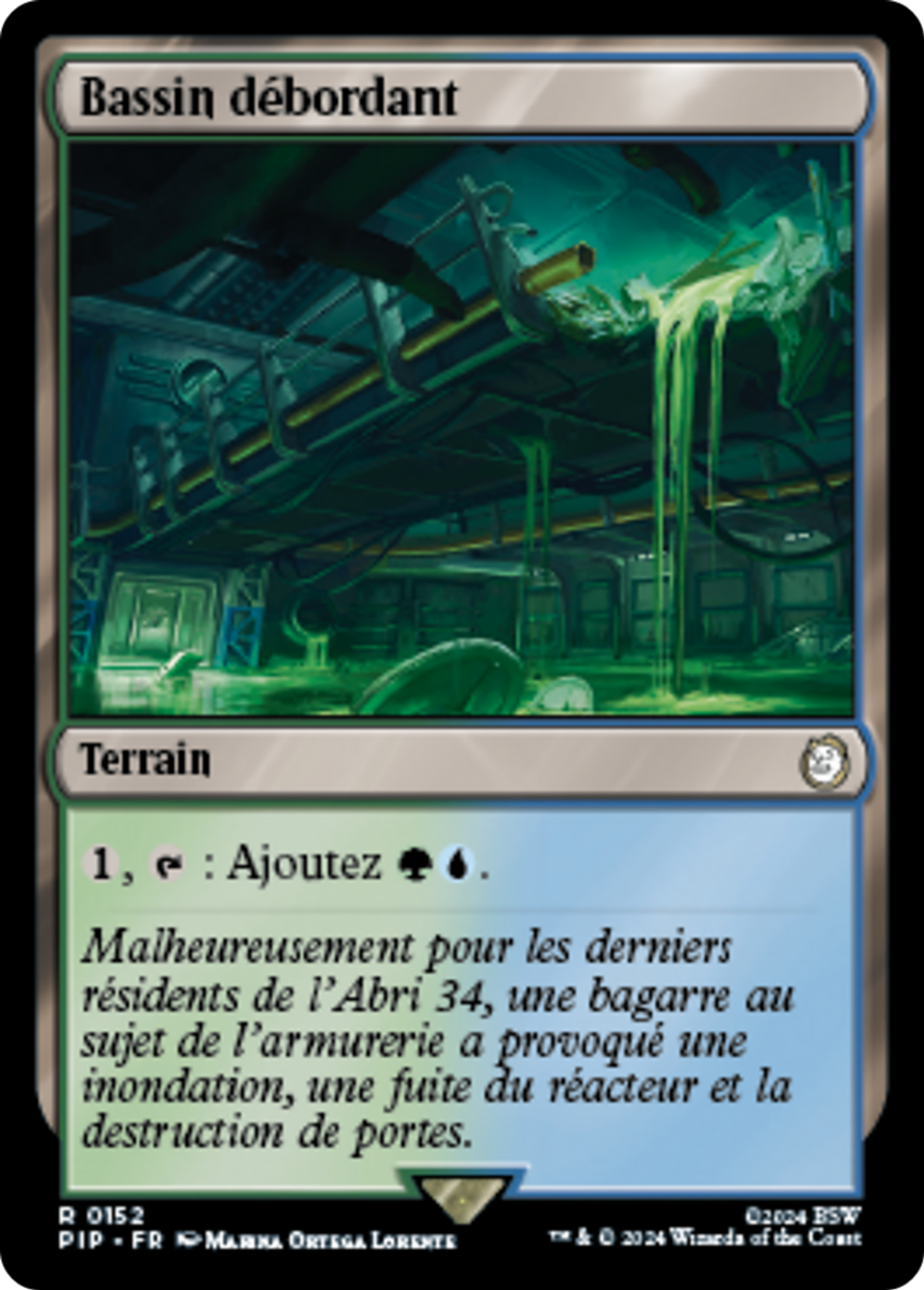 Bassin débordant — Fallout — Magic: The Gathering