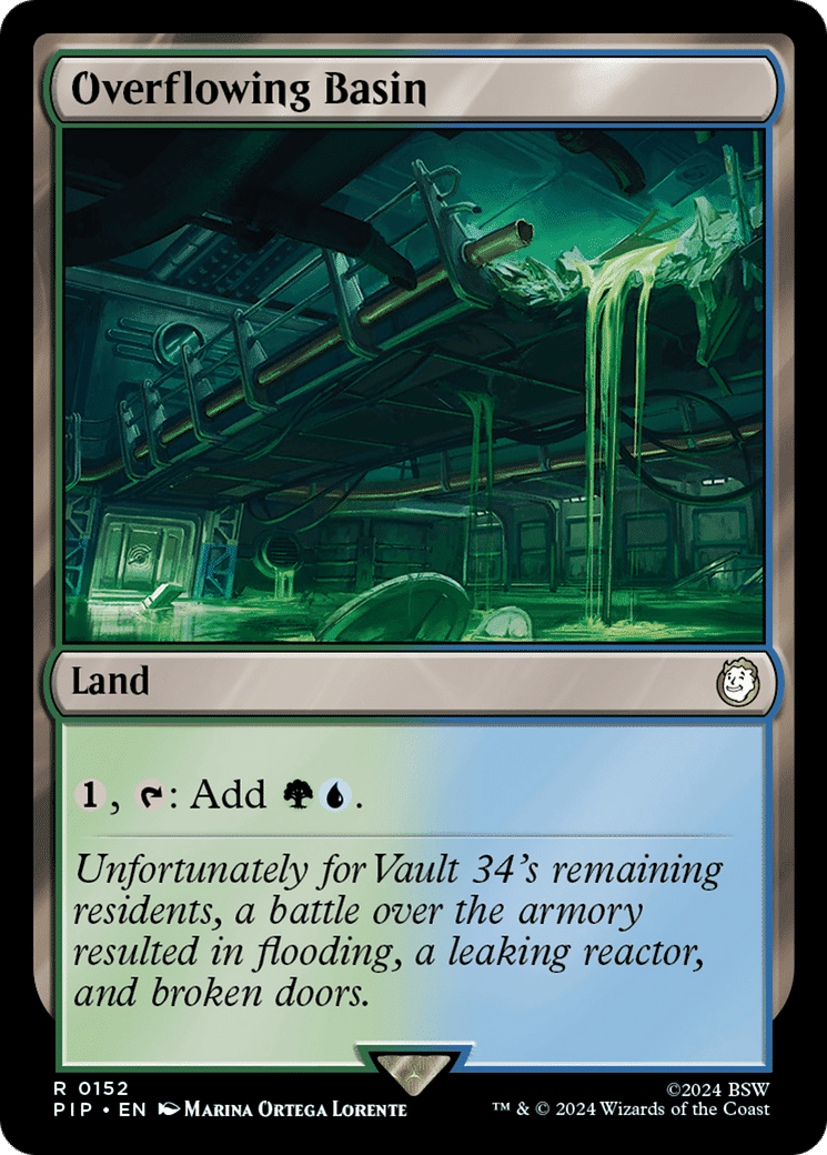 Overflowing Basin — Fallout — Magic: The Gathering