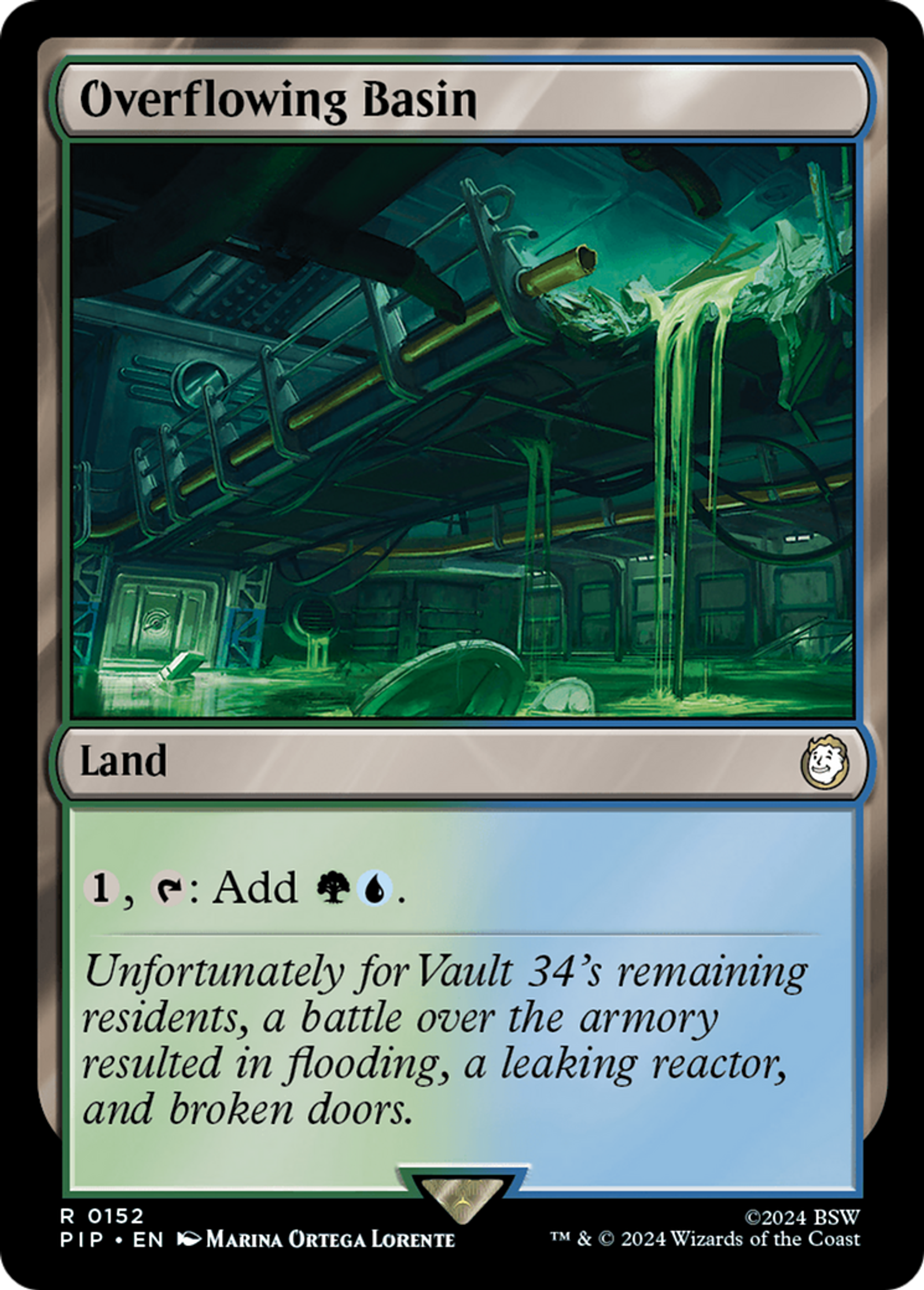 Overflowing Basin — Fallout — Magic: The Gathering