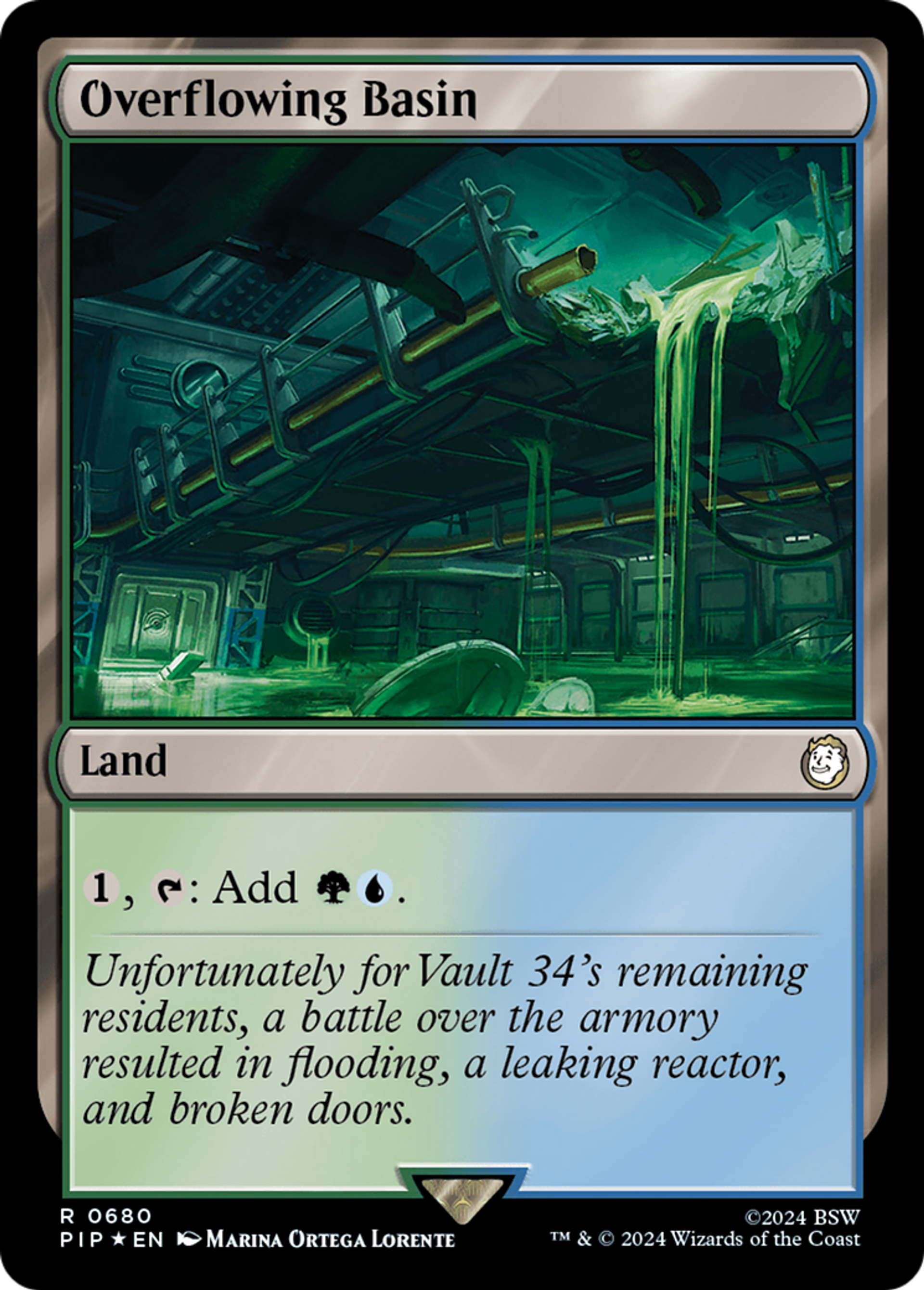 Overflowing Basin — Fallout — Magic: The Gathering