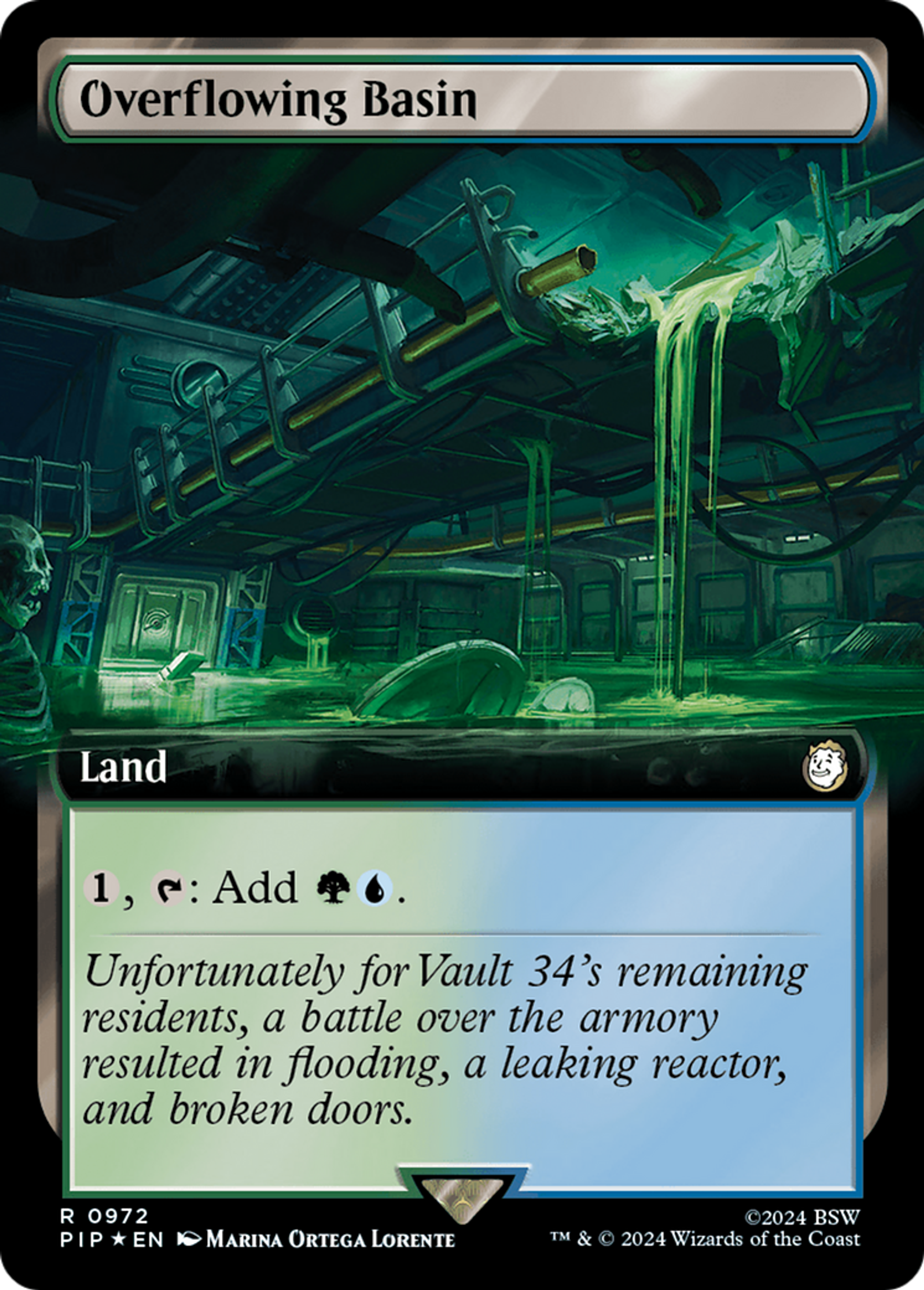 Bassin débordant — Fallout — Magic: The Gathering