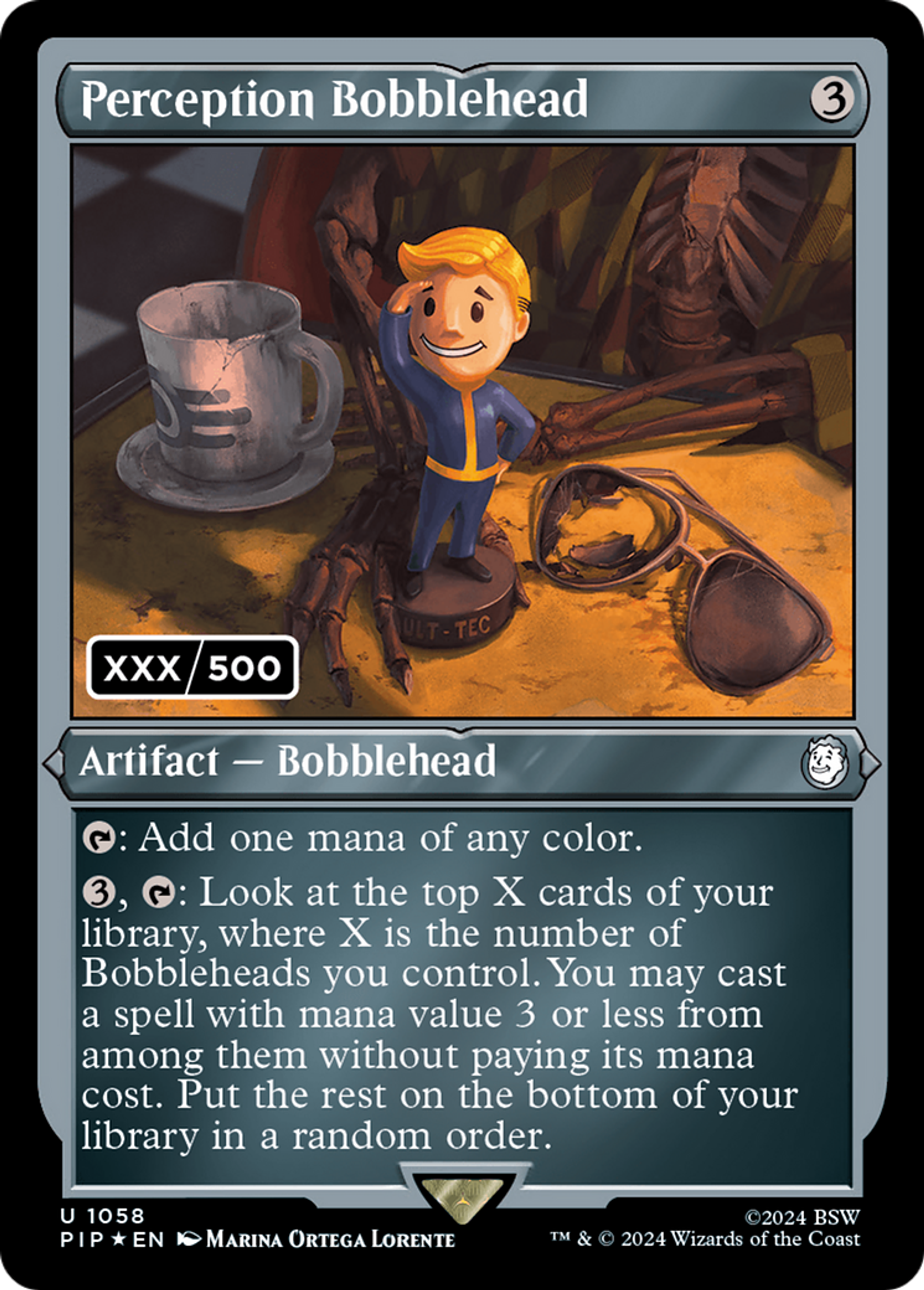 Figurine Perception — Fallout — Magic: The Gathering