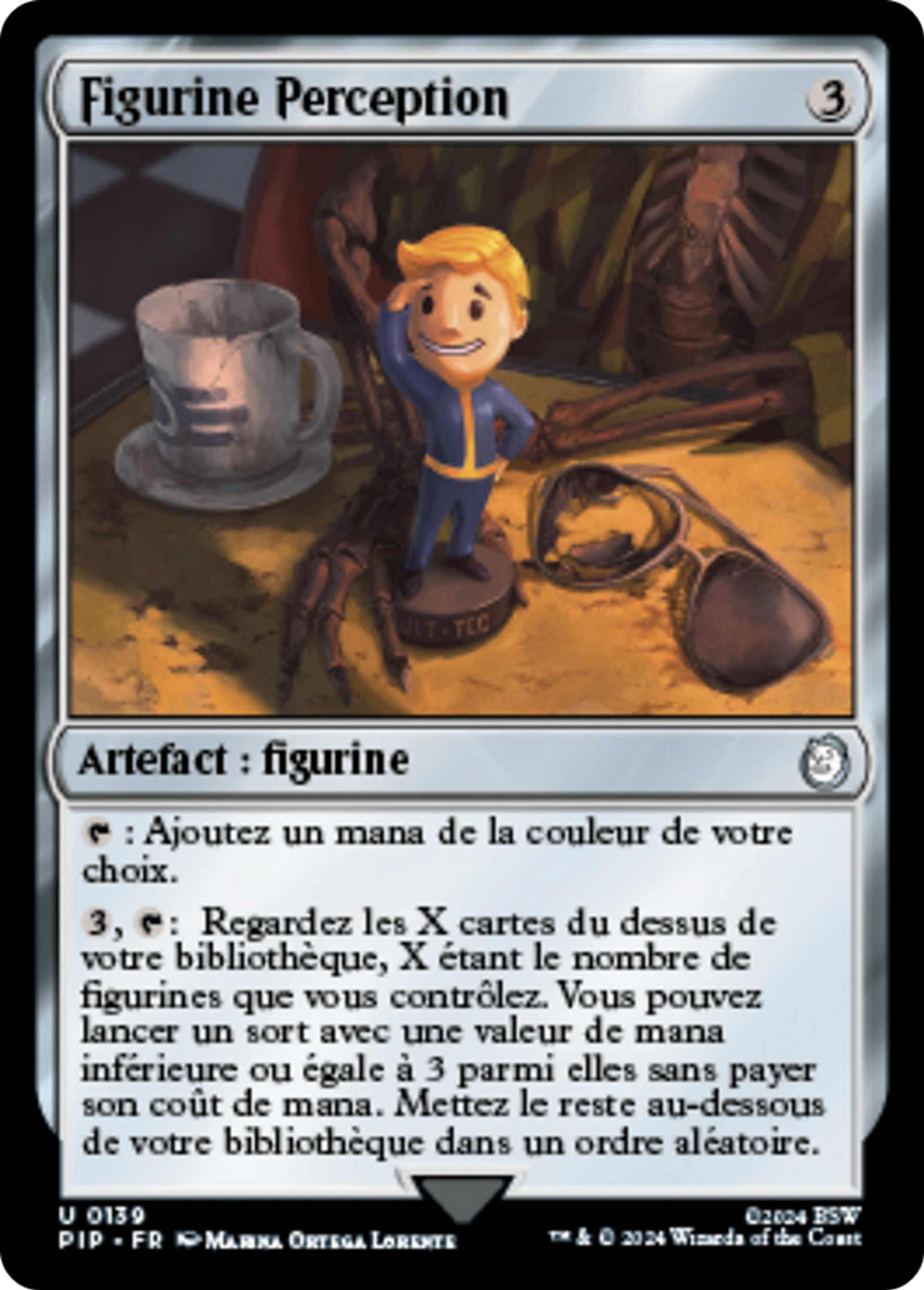 Figurine Perception — Fallout — Magic: The Gathering