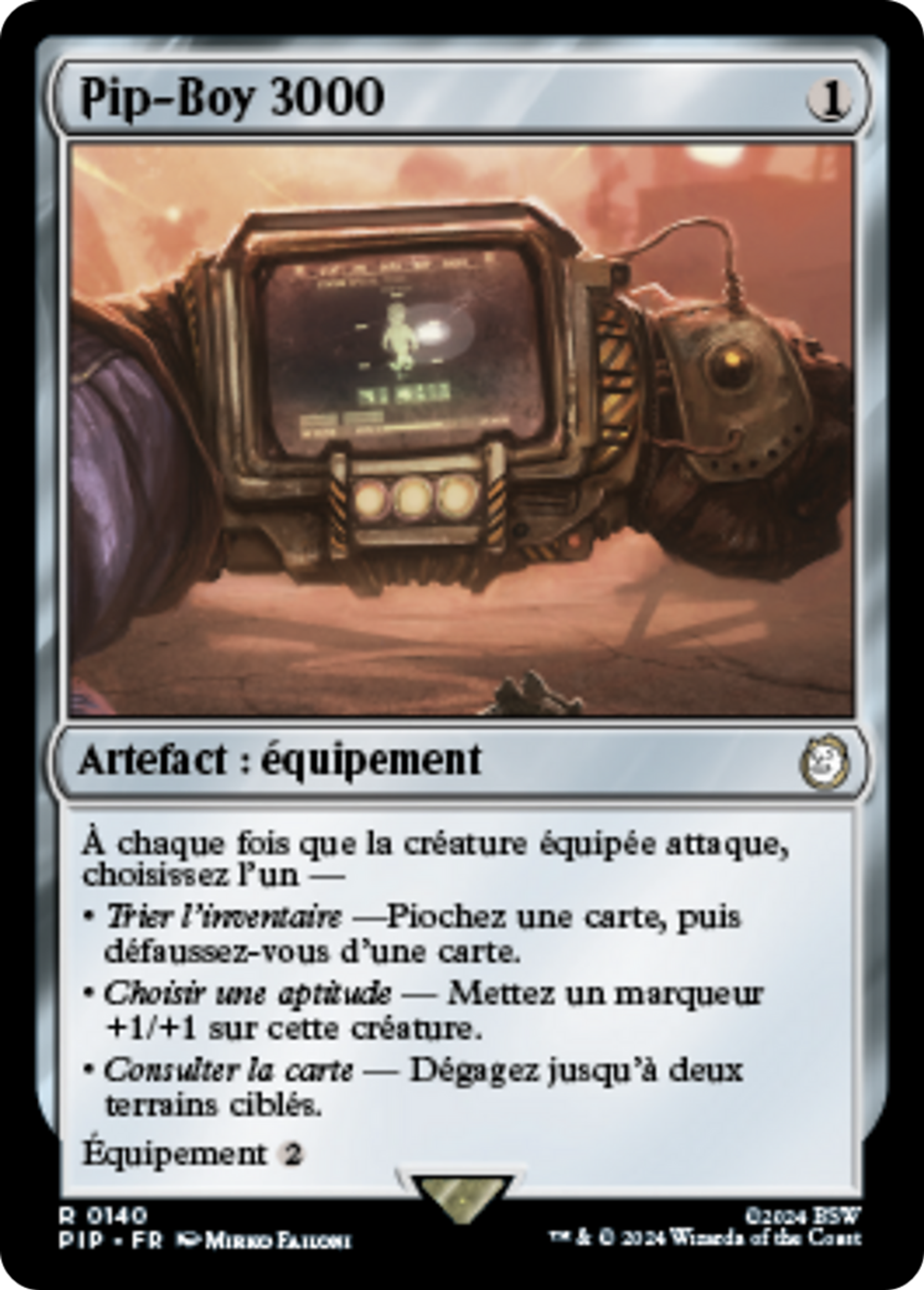 Pip-Boy 3000 — Fallout — Magic: The Gathering