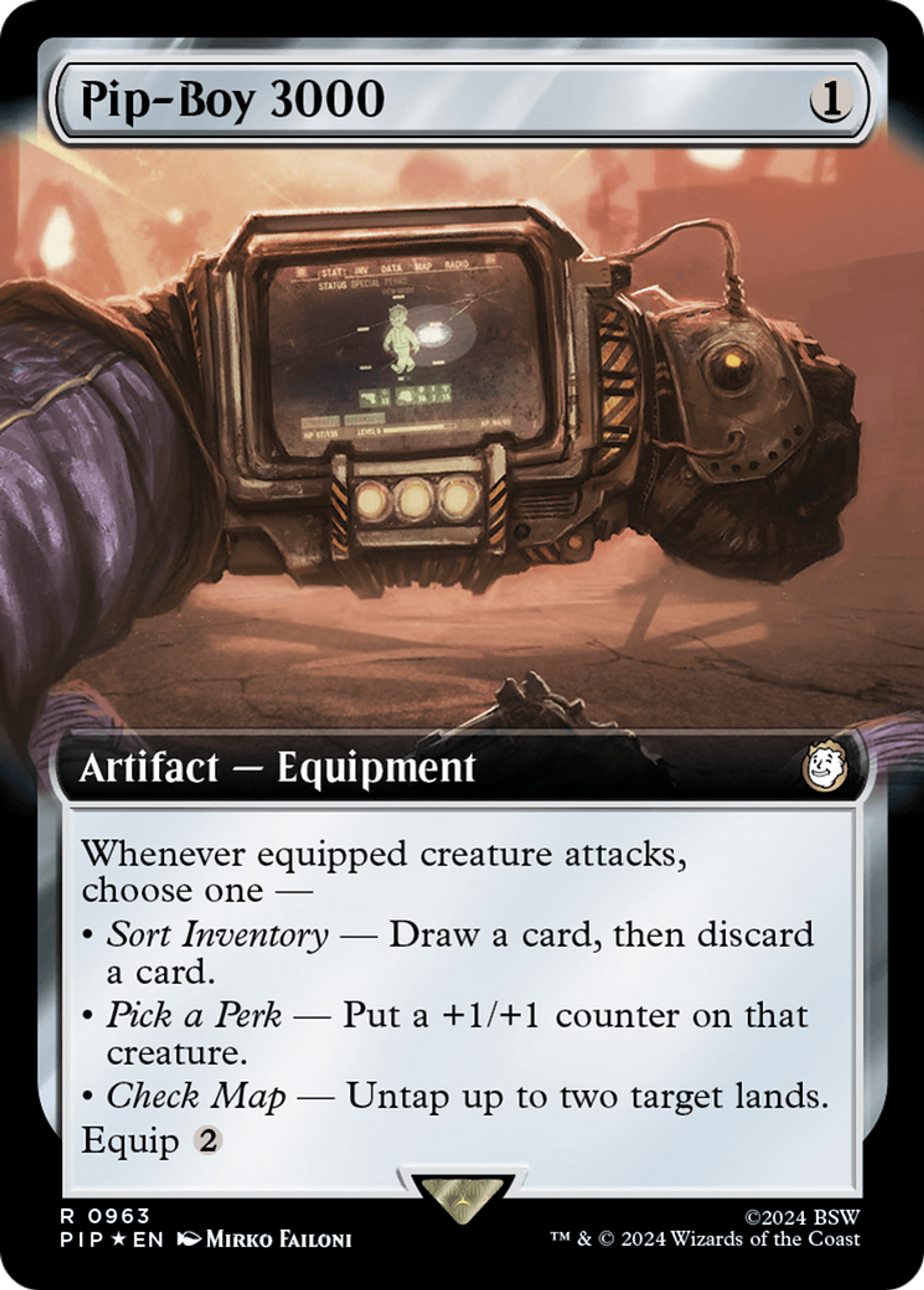 Pip-Boy 3000 — Fallout — Magic: The Gathering