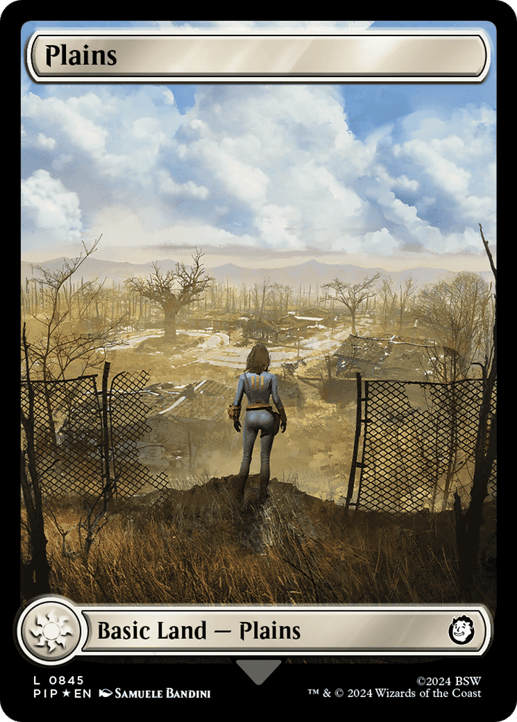 Plains — Fallout — Magic: The Gathering