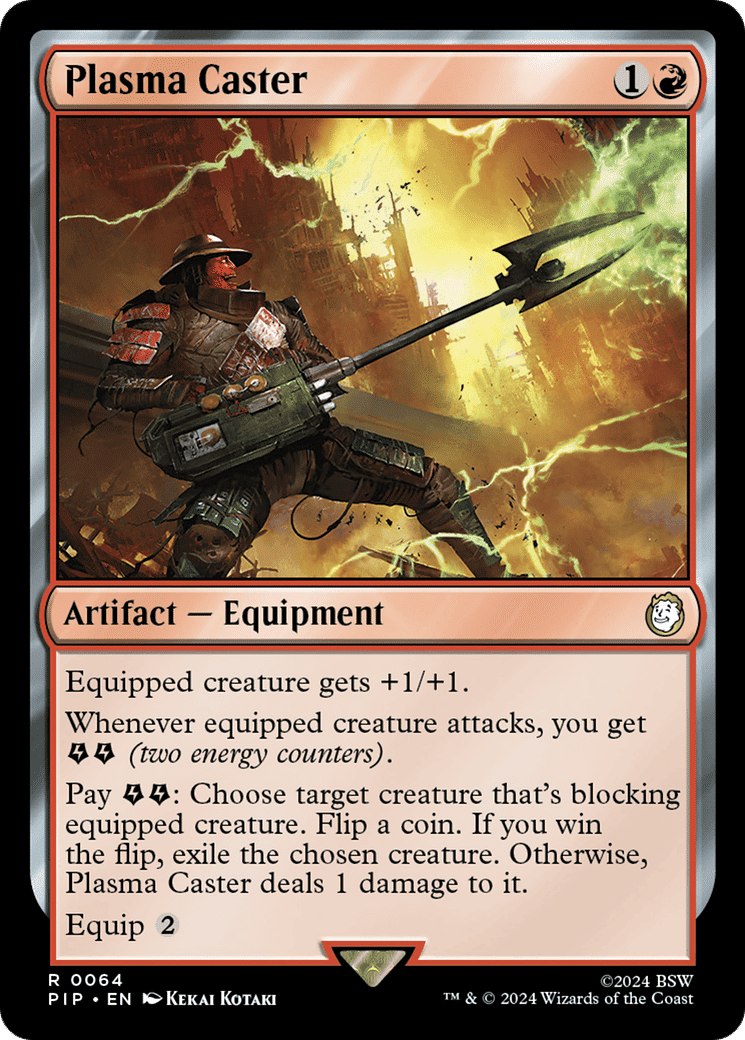 Plasma Caster — Fallout — Magic: The Gathering