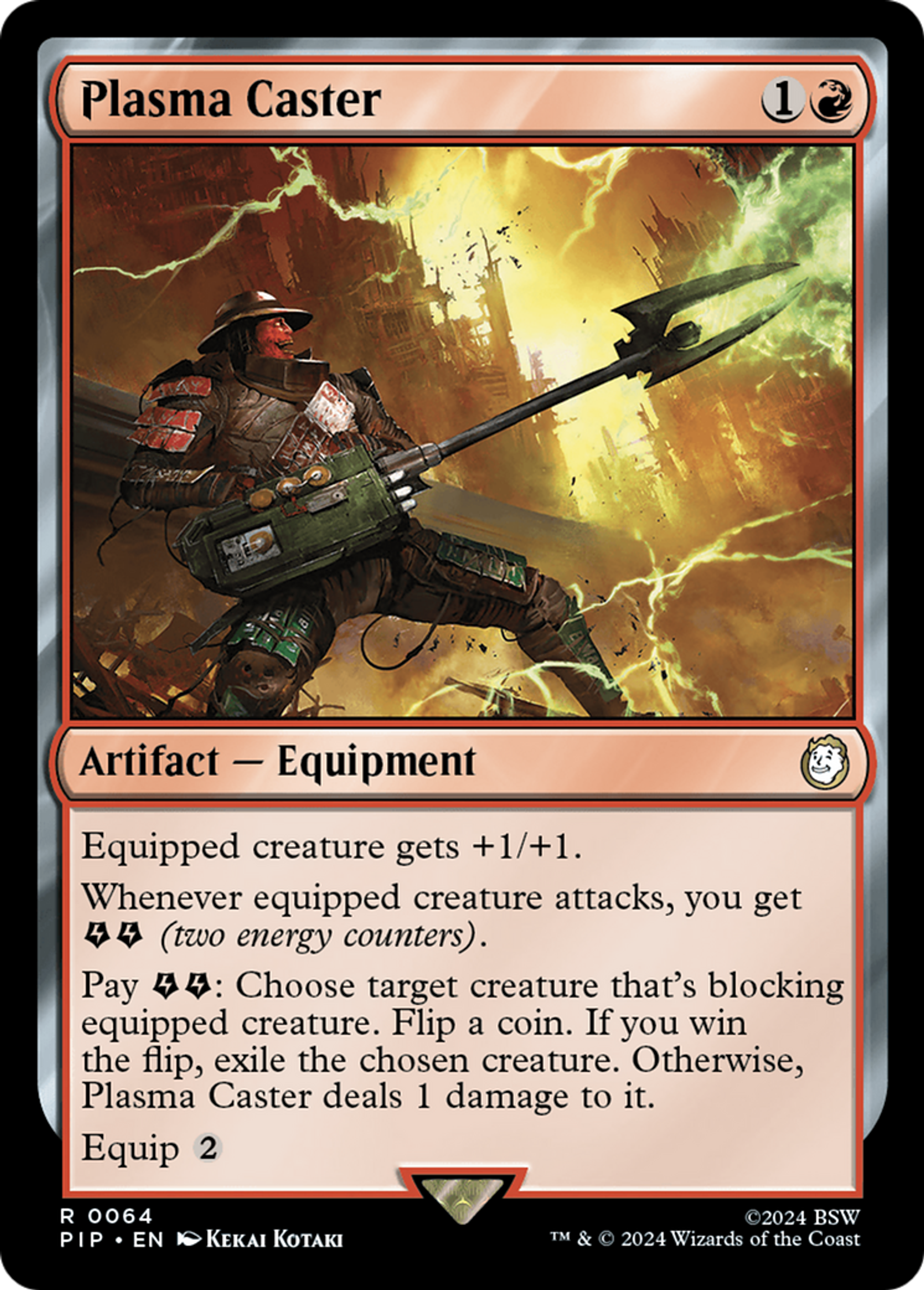 Lance-plasma — Fallout — Magic: The Gathering