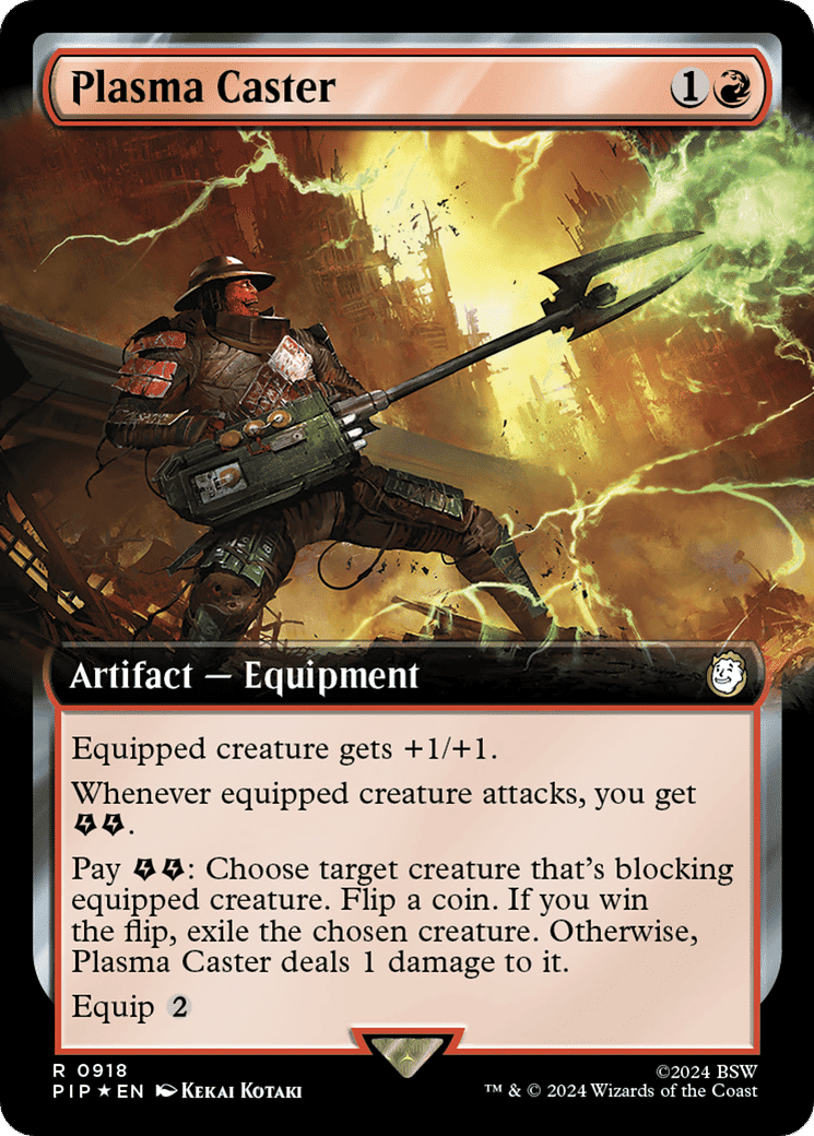 Plasma Caster — Fallout — Magic: The Gathering