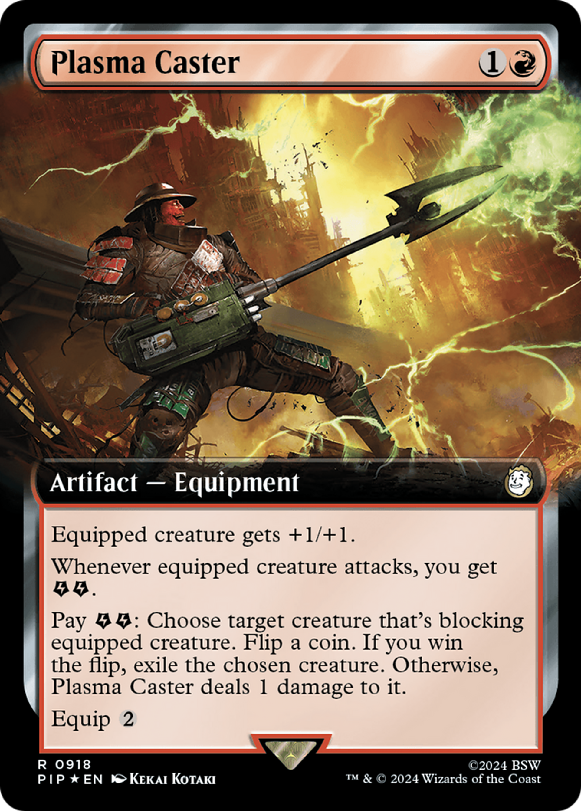Plasma Caster — Fallout — Magic: The Gathering