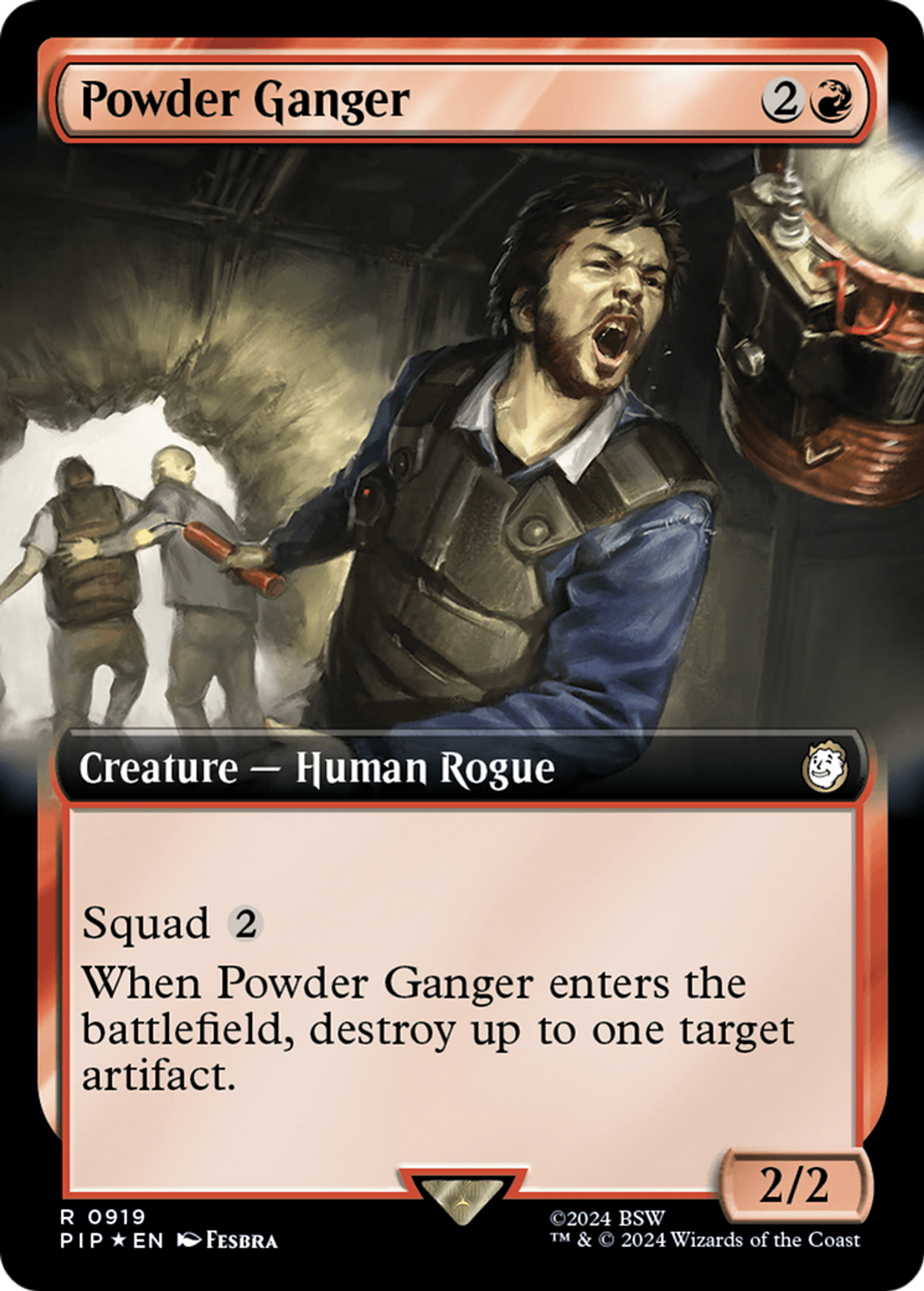 Powder Ganger — Fallout — Magic: The Gathering