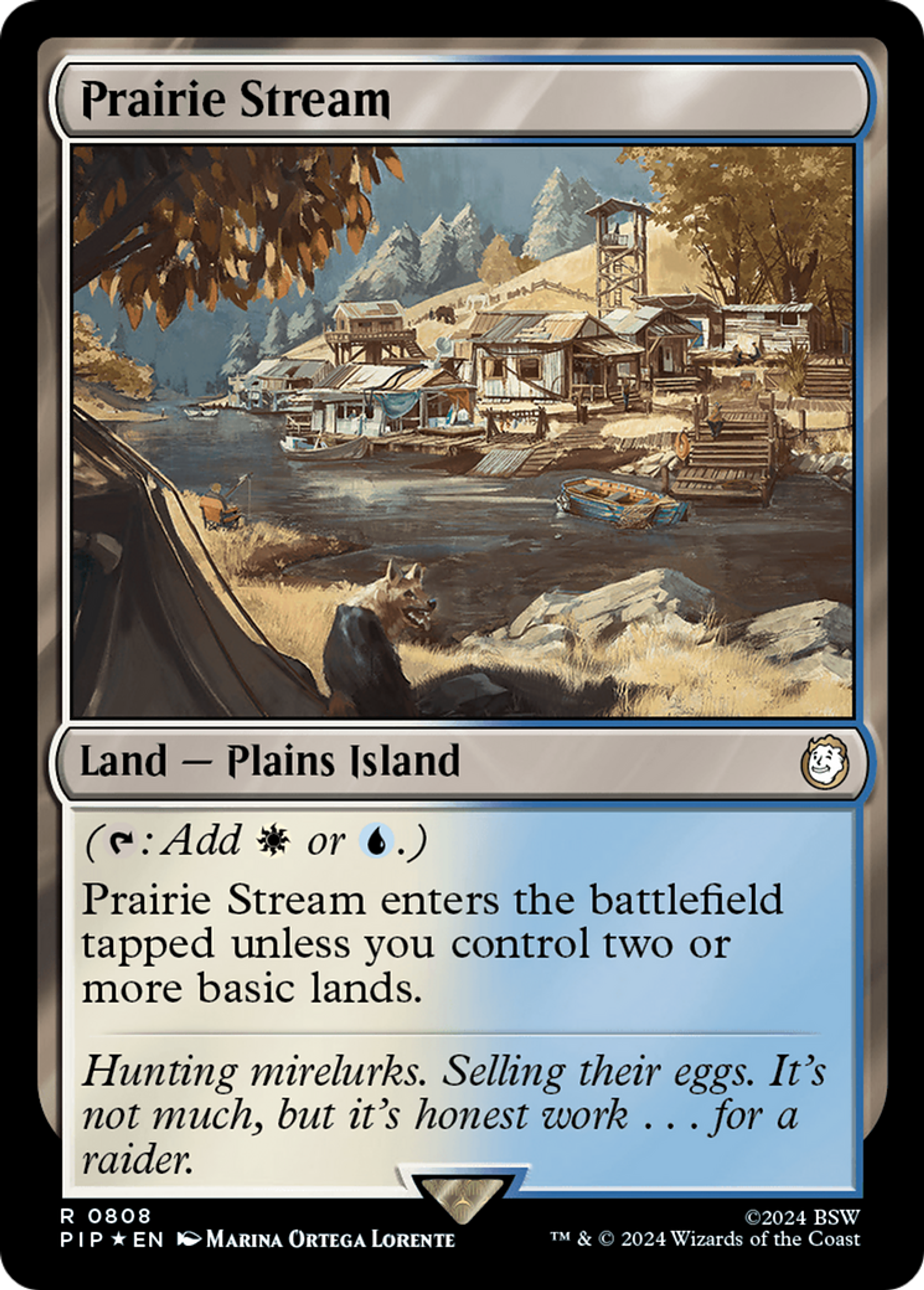 Prairie Stream — Fallout — Magic: The Gathering