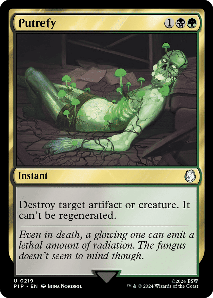 Putrefy — Fallout — Magic: The Gathering