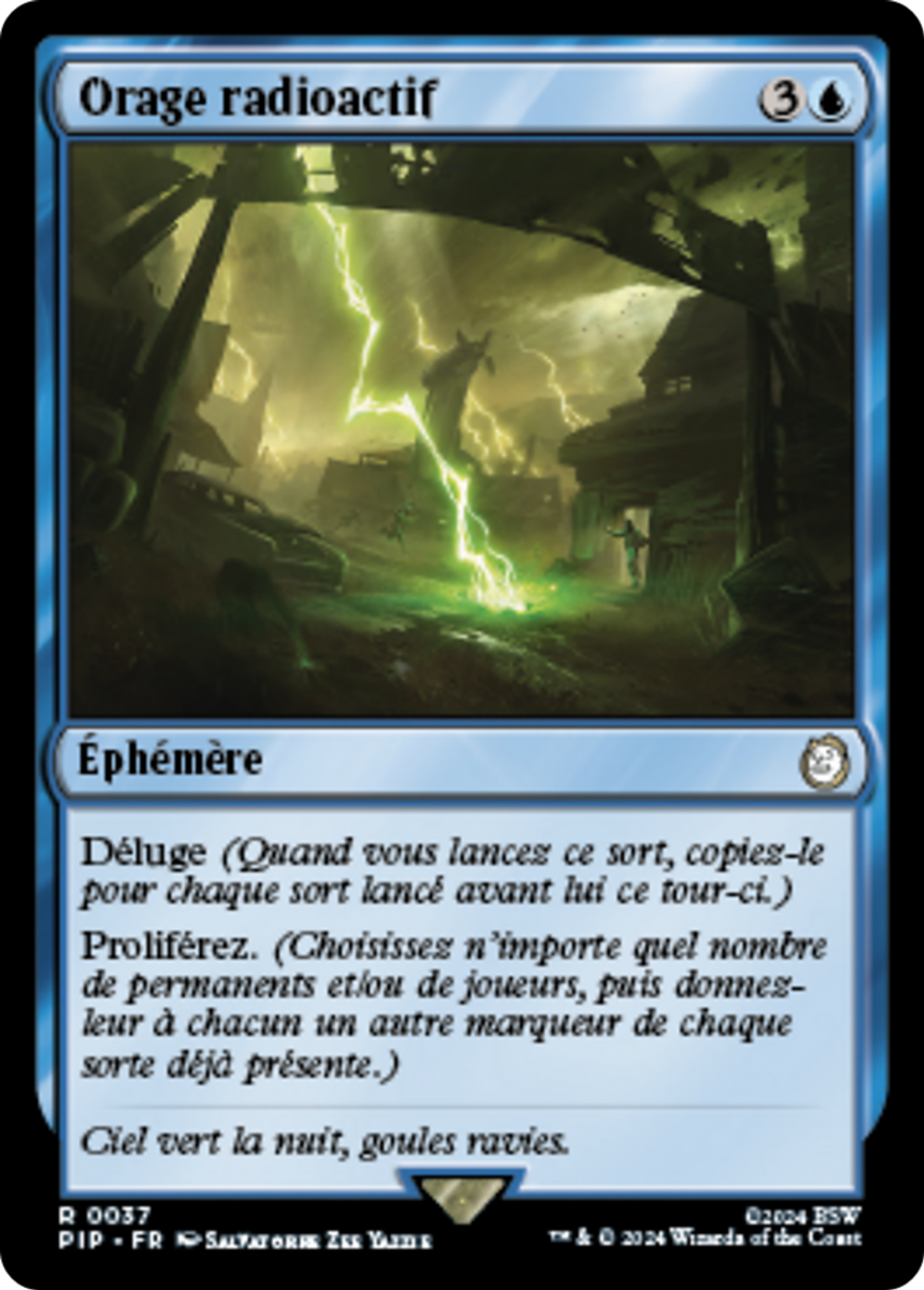 Orage radioactif — Fallout — Magic: The Gathering