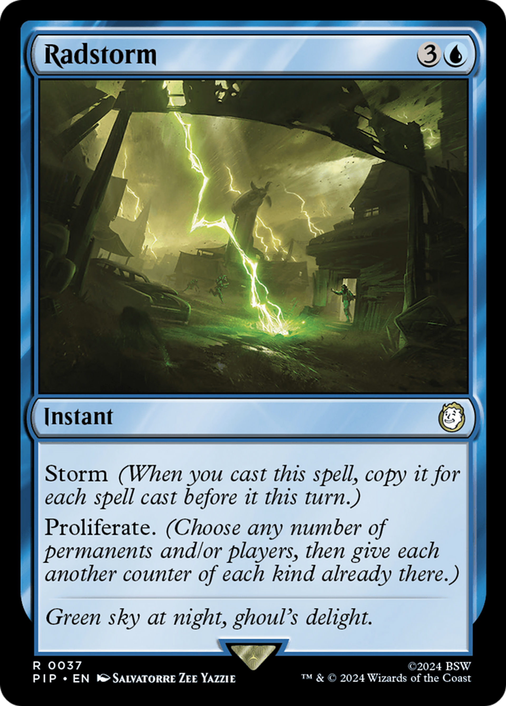Orage radioactif — Fallout — Magic: The Gathering