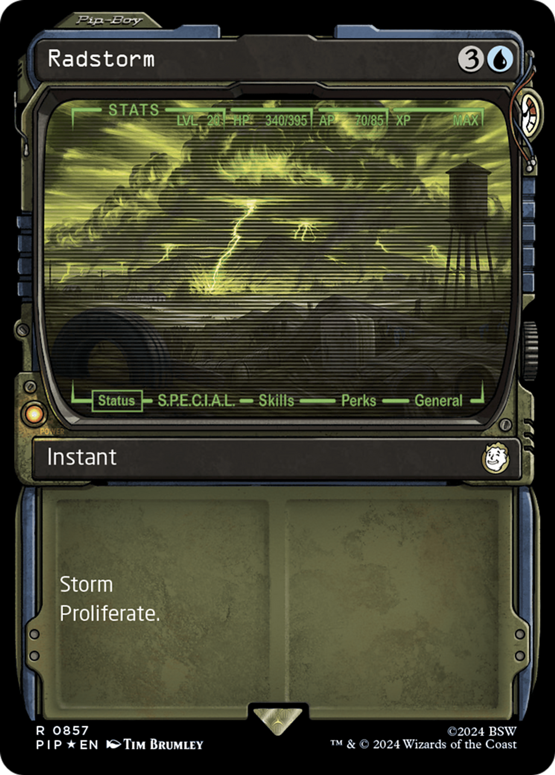 Orage radioactif — Fallout — Magic: The Gathering