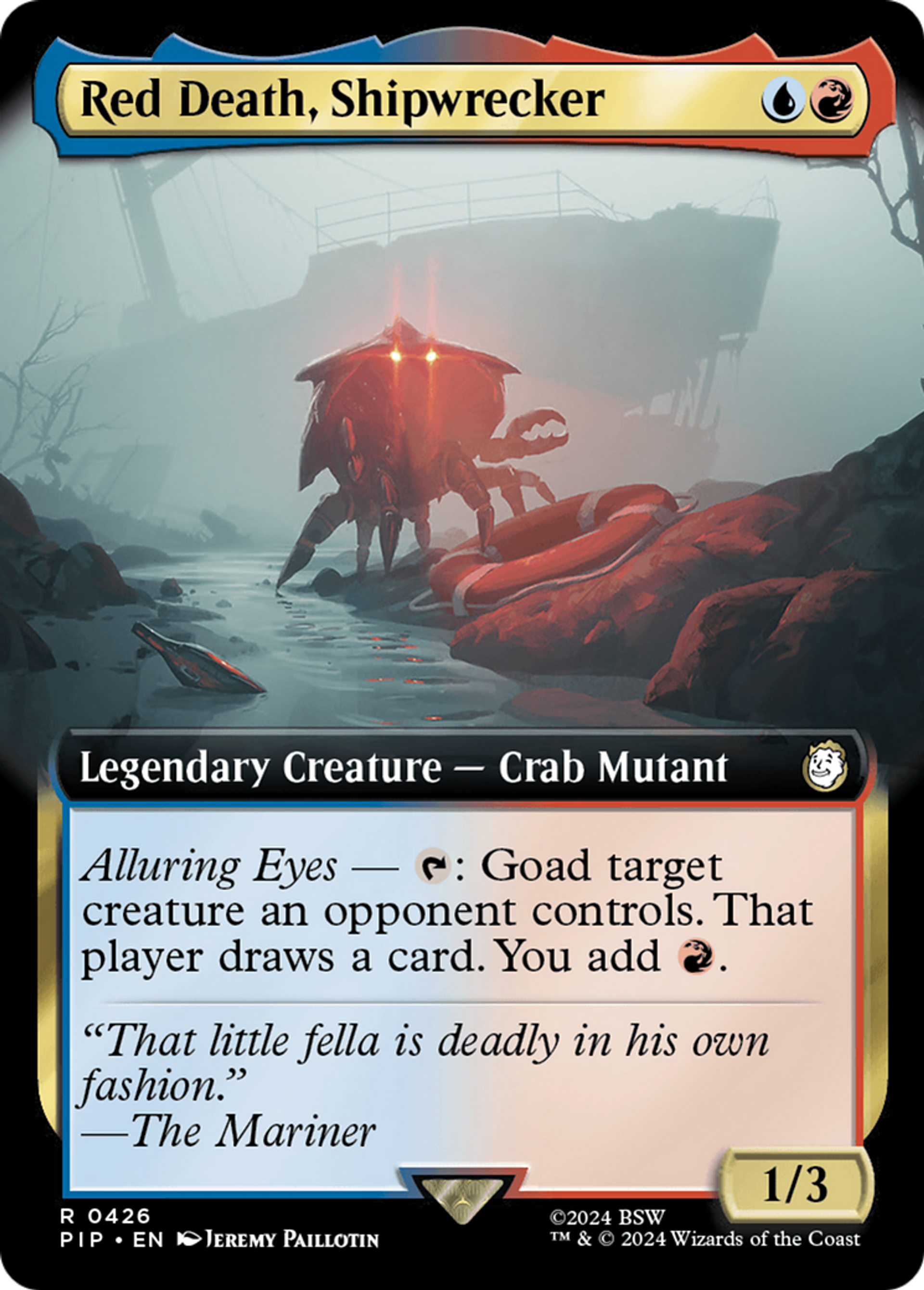 Mort Écarlate, naufrageur — Fallout — Magic: The Gathering