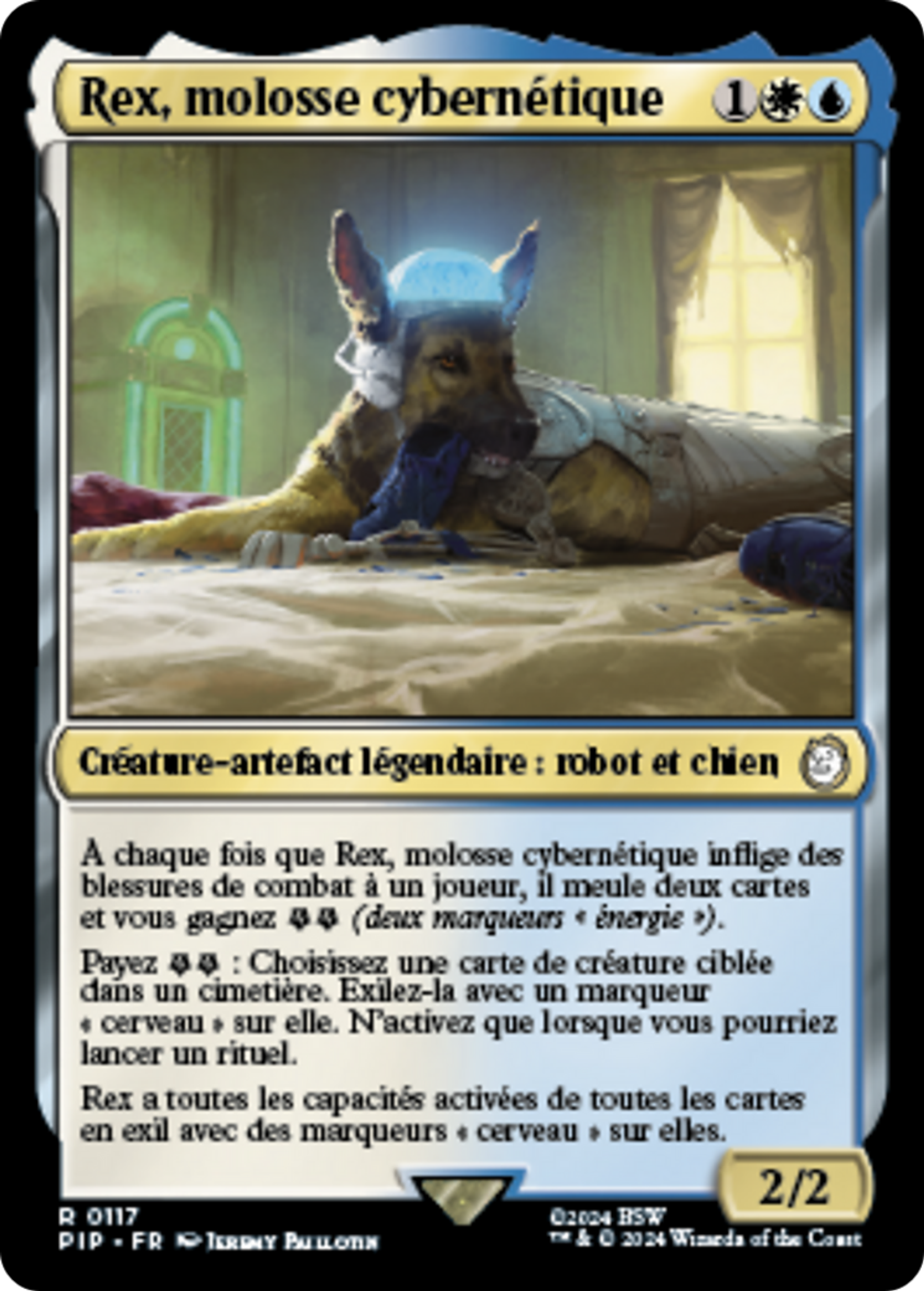 Rex, molosse cybernétique — Fallout — Magic: The Gathering
