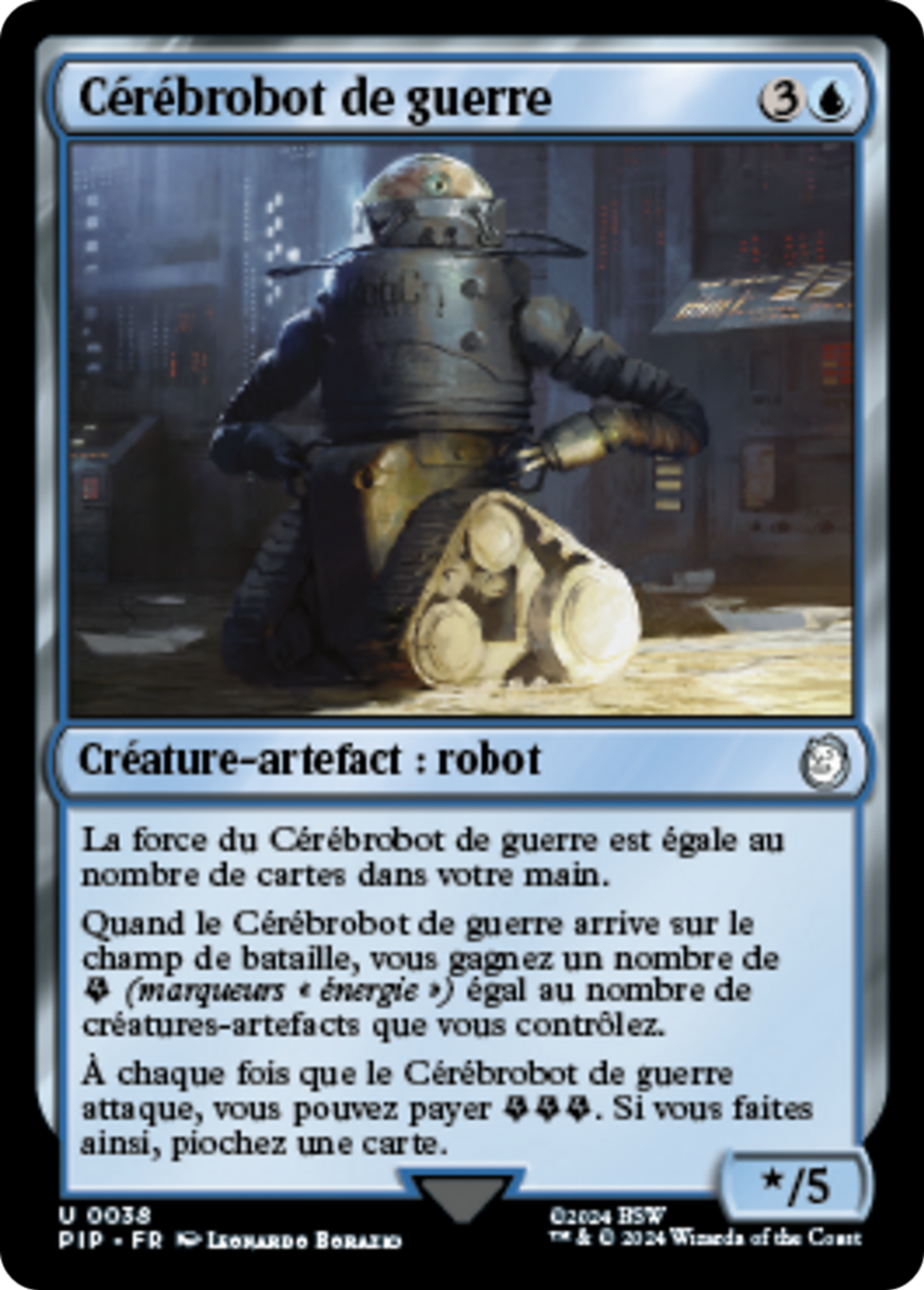 Cérébrobot de guerre — Fallout — Magic: The Gathering