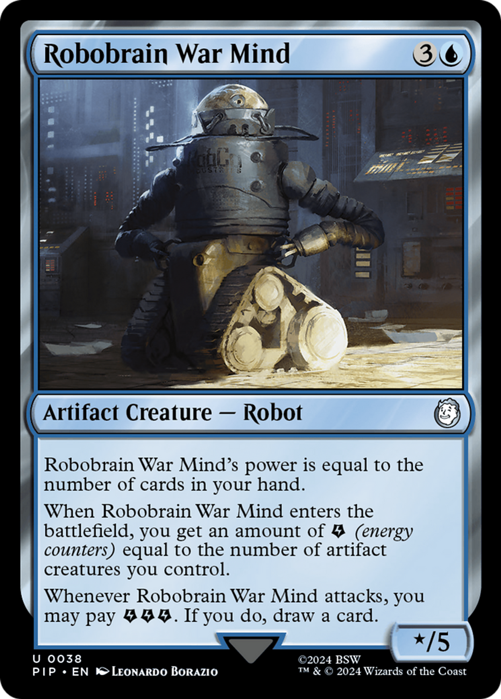 Cérébrobot de guerre — Fallout — Magic: The Gathering