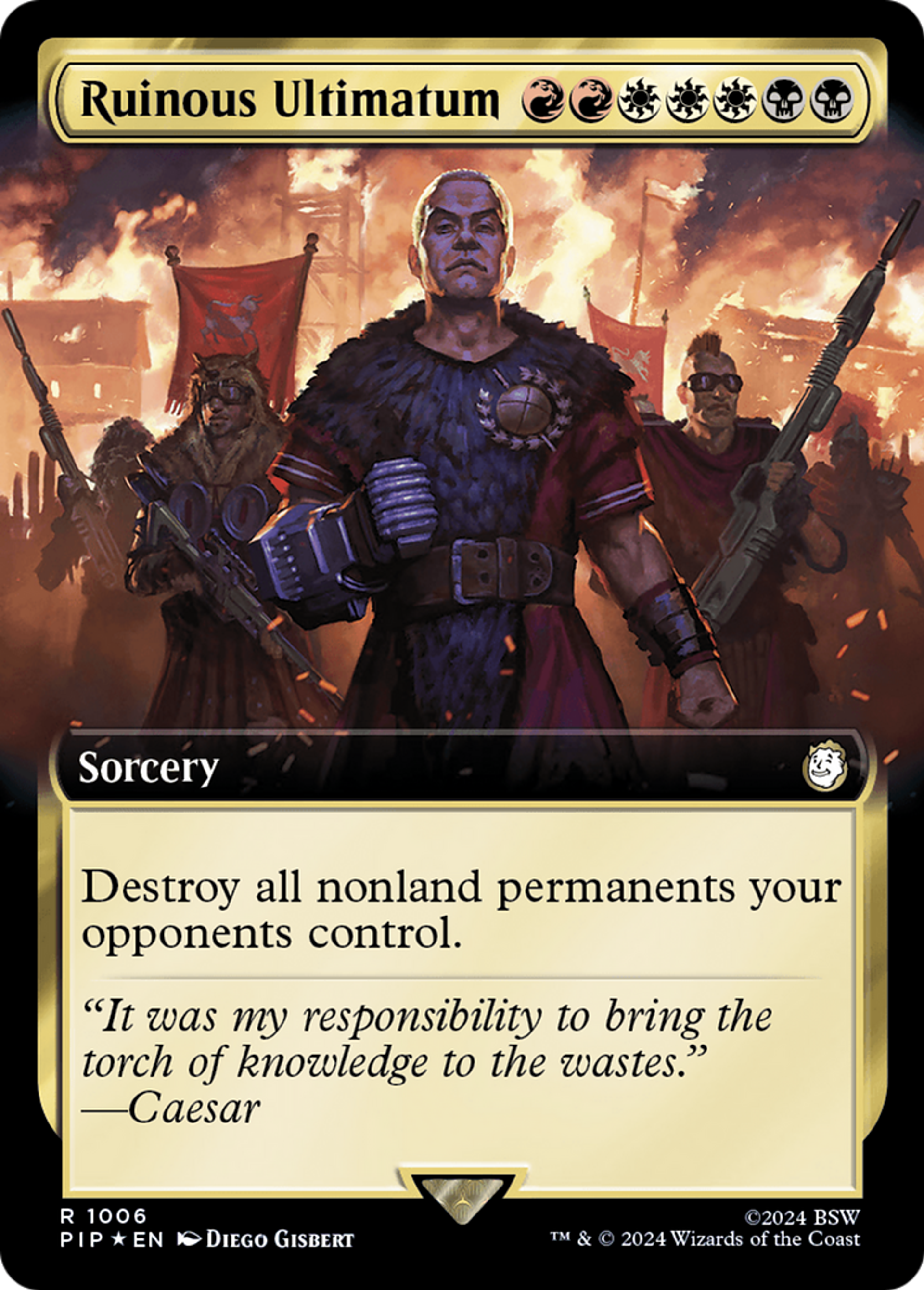 Ultimatum désastreux — Fallout — Magic: The Gathering