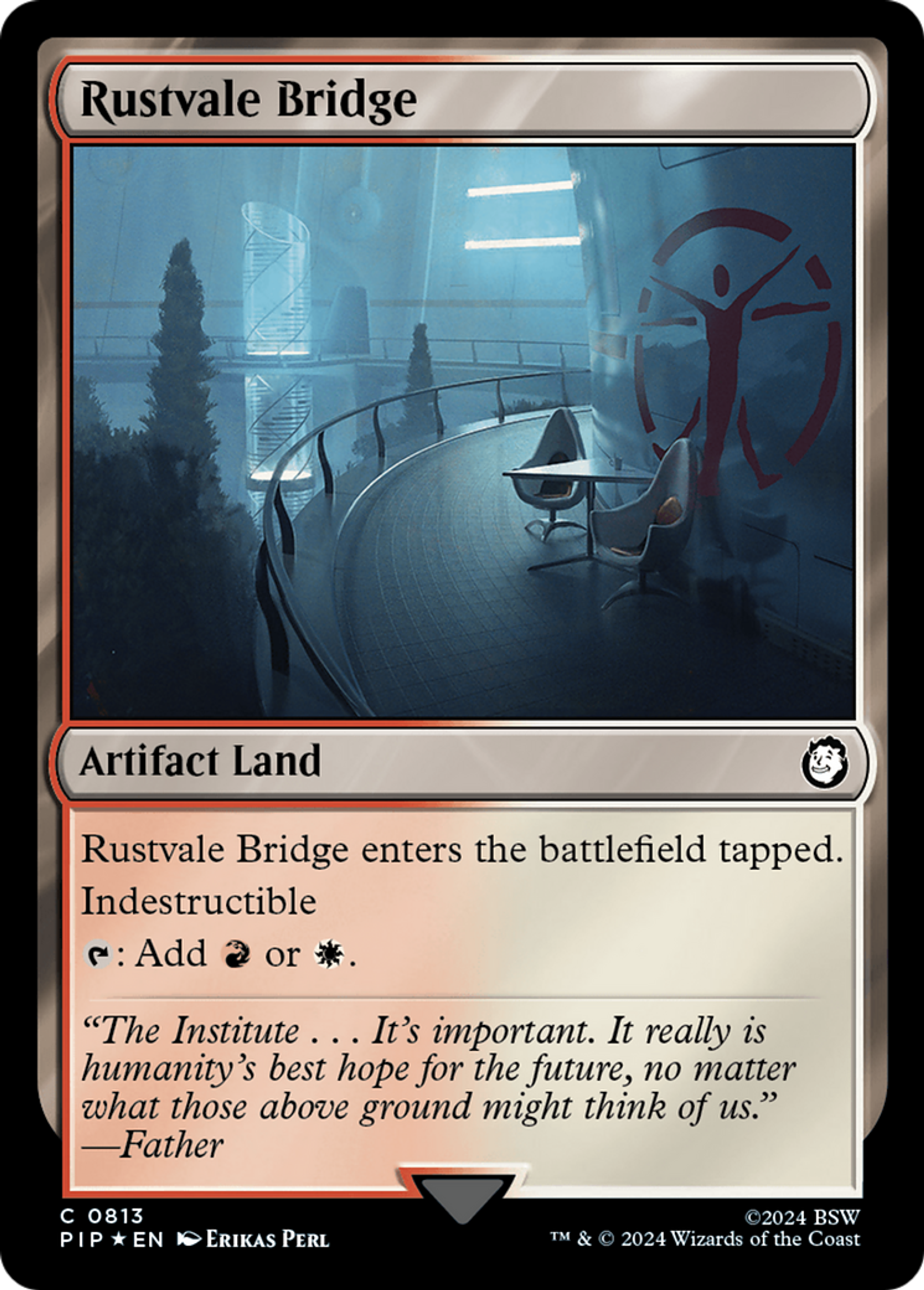 Rustvale Bridge — Fallout — Magic: The Gathering