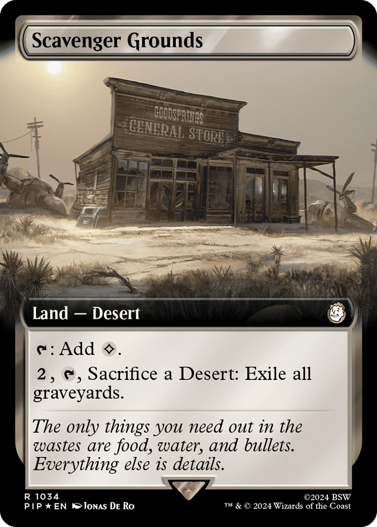 Scavenger Grounds — Fallout — Magic: The Gathering
