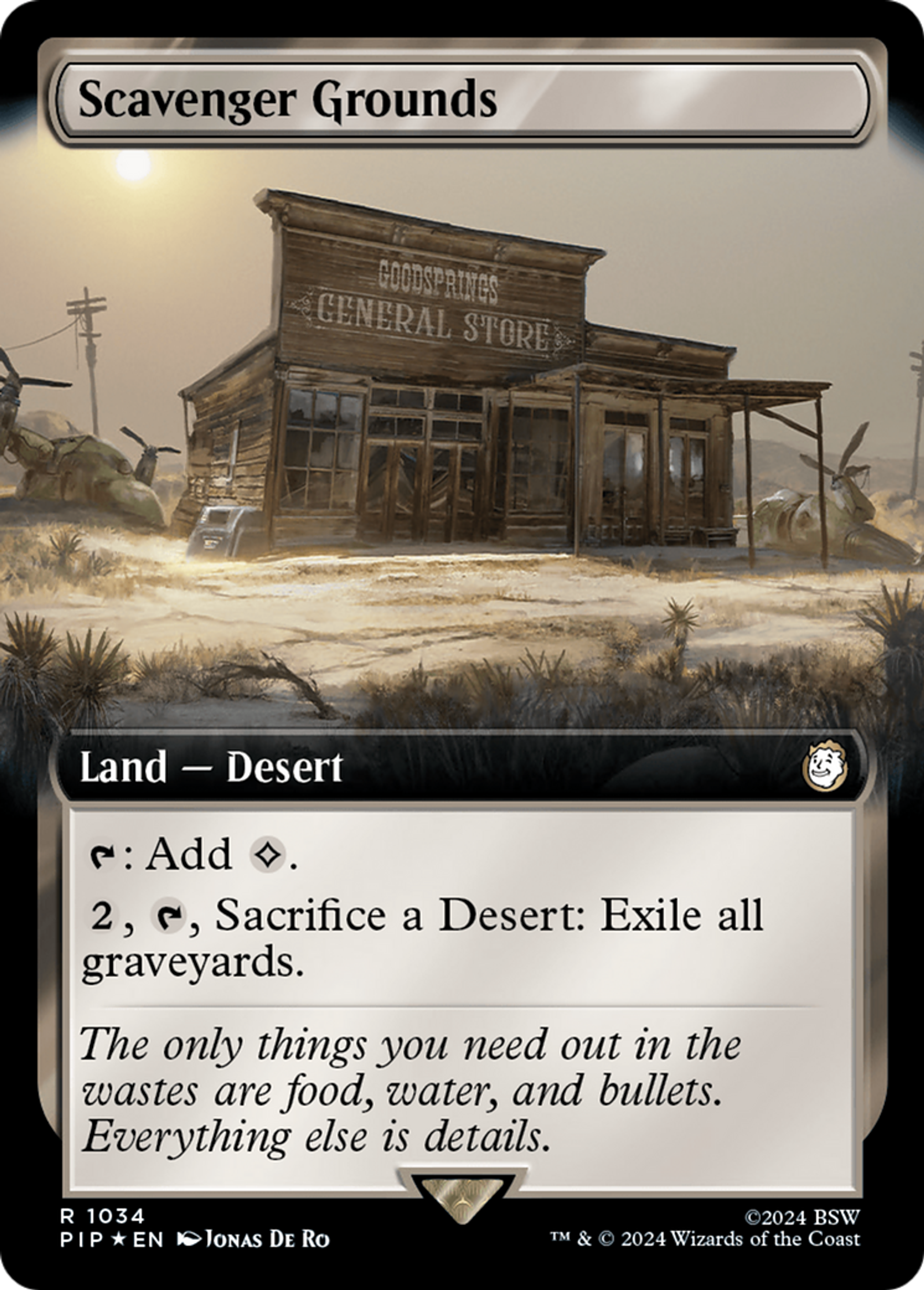 Scavenger Grounds — Fallout — Magic: The Gathering