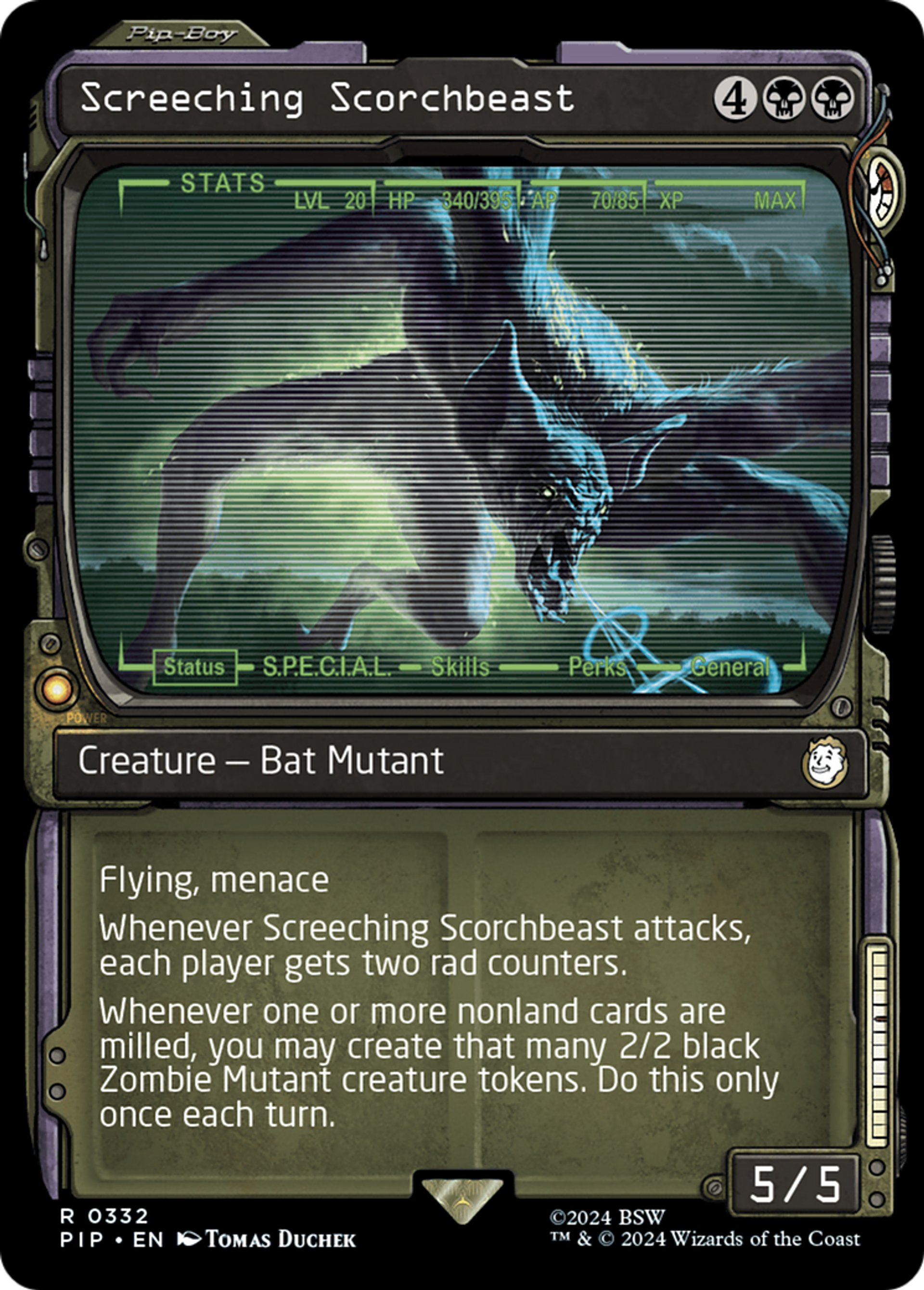 Sulfurie stridente — Fallout — Magic: The Gathering