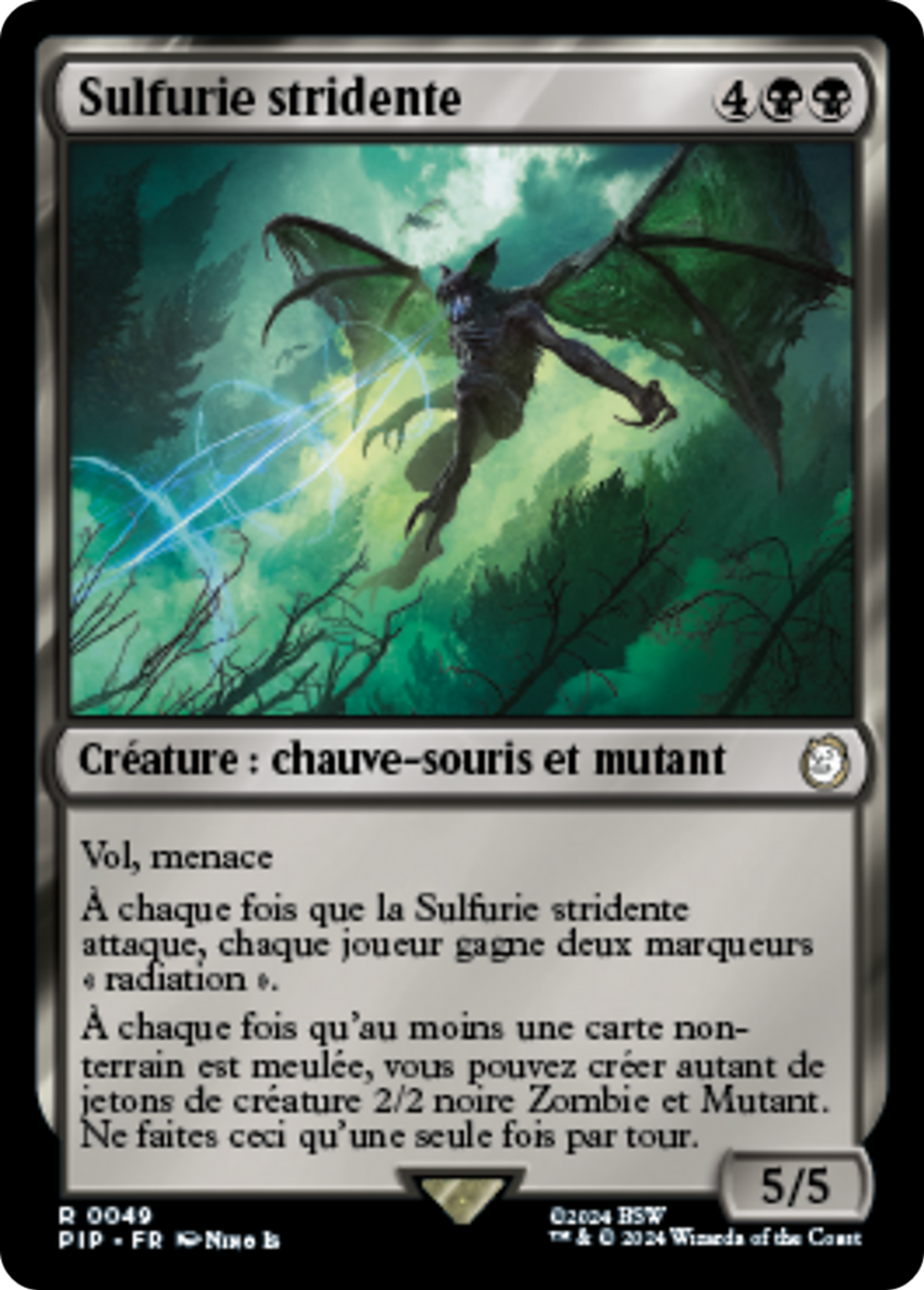Sulfurie stridente — Fallout — Magic: The Gathering