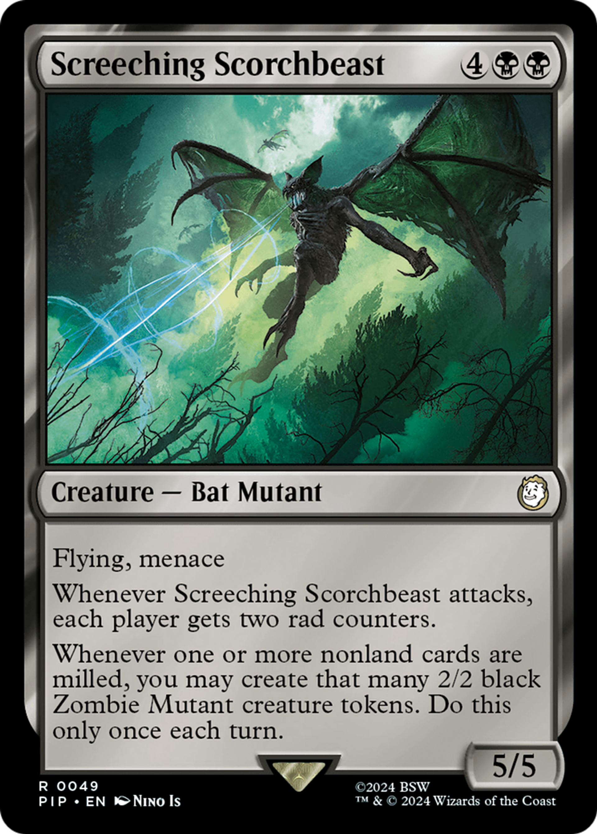 Sulfurie stridente — Fallout — Magic: The Gathering