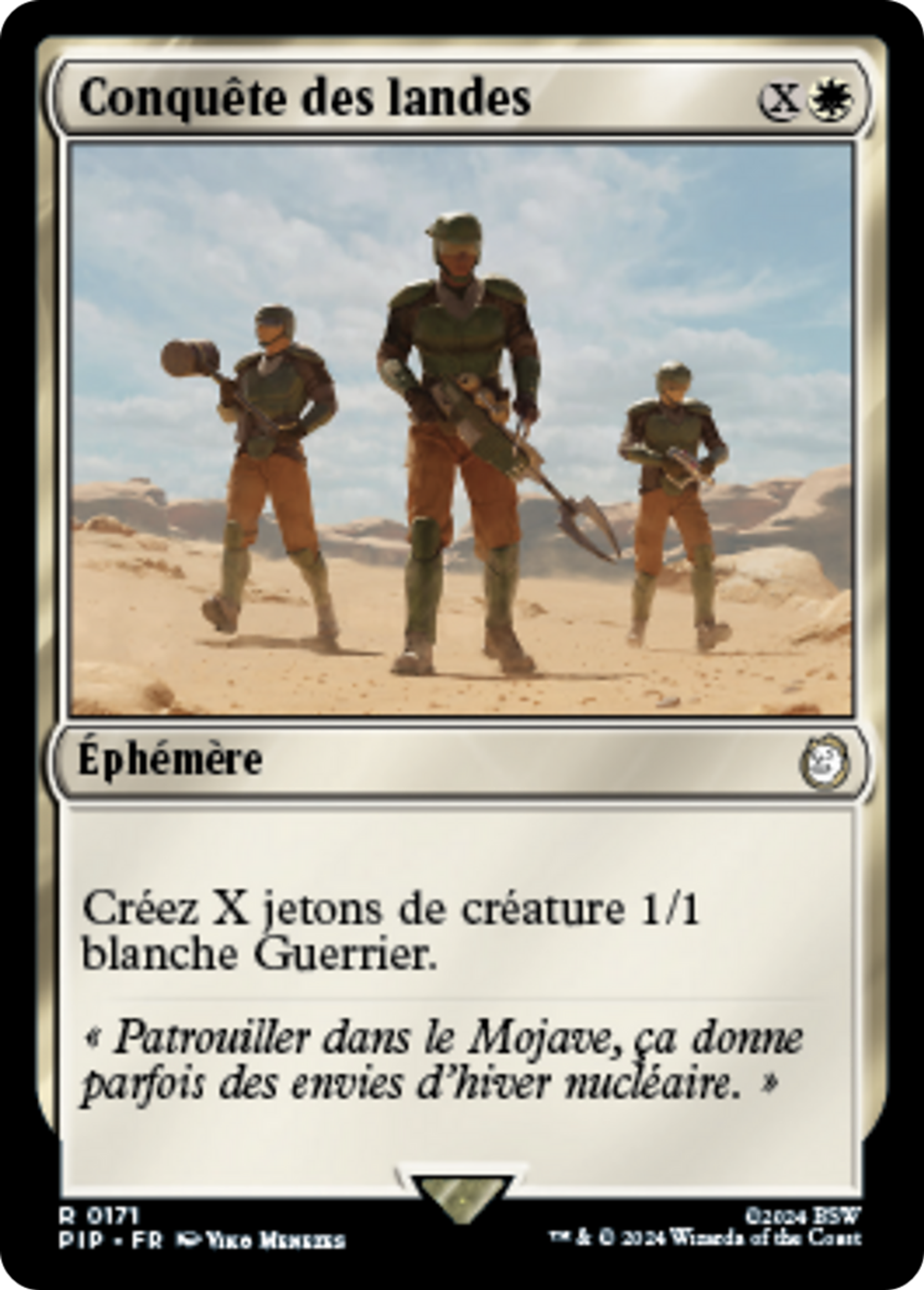 Conquête des landes — Fallout — Magic: The Gathering