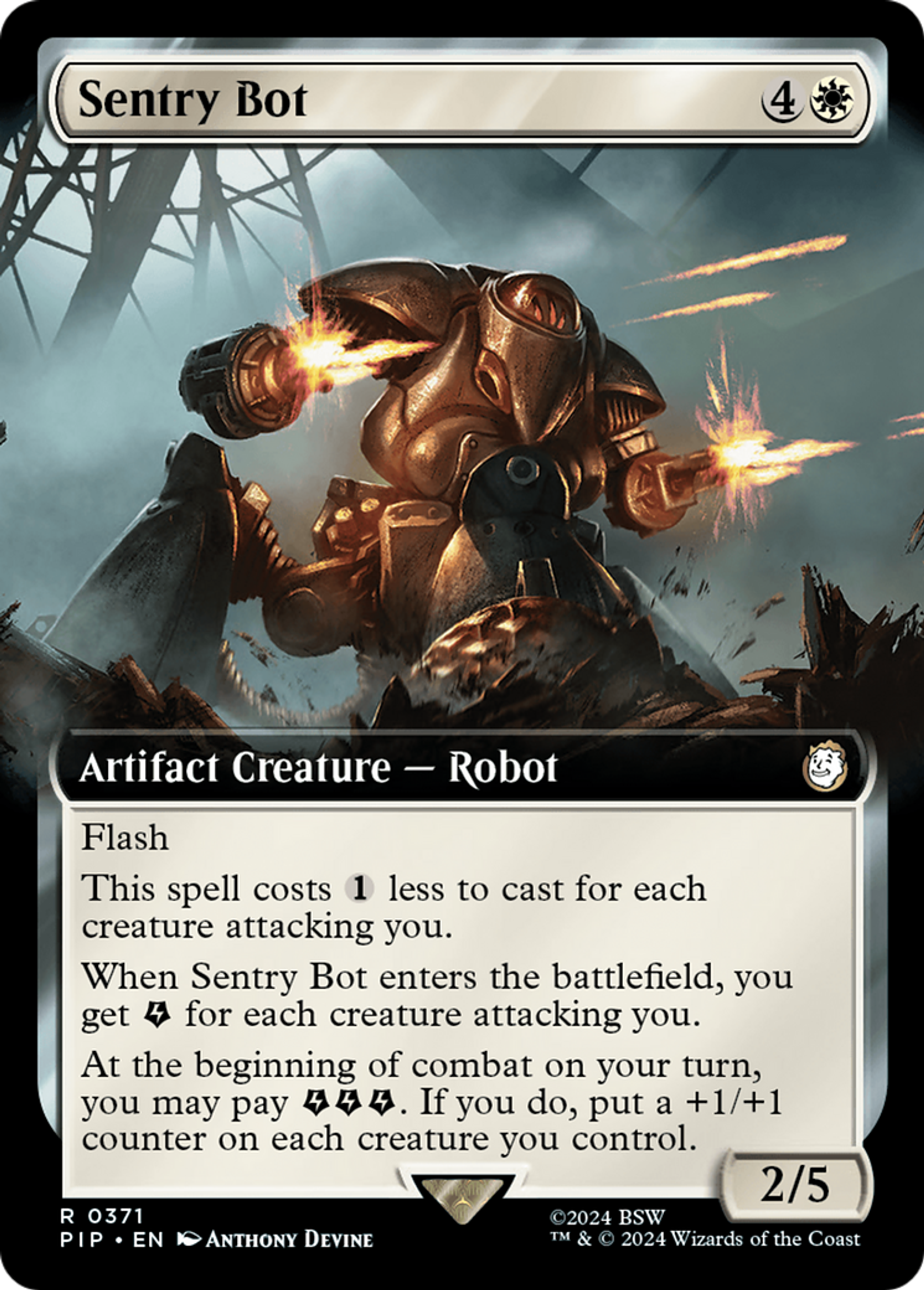 Sentry Bot — Fallout — Magic: The Gathering