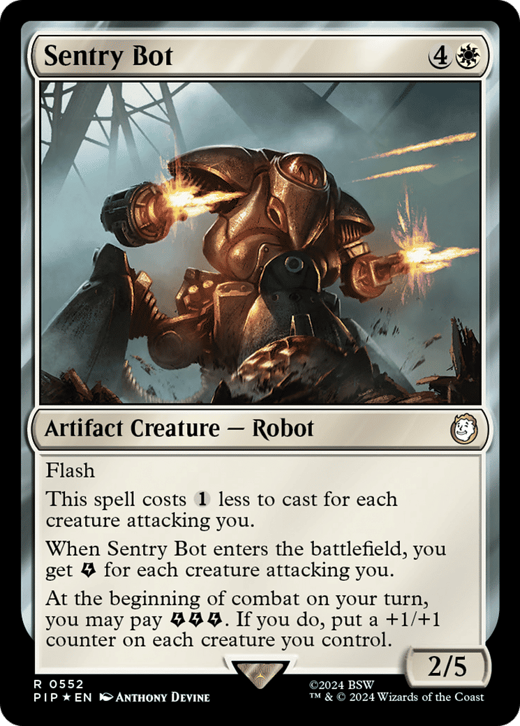 Sentry Bot — Fallout — Magic: The Gathering