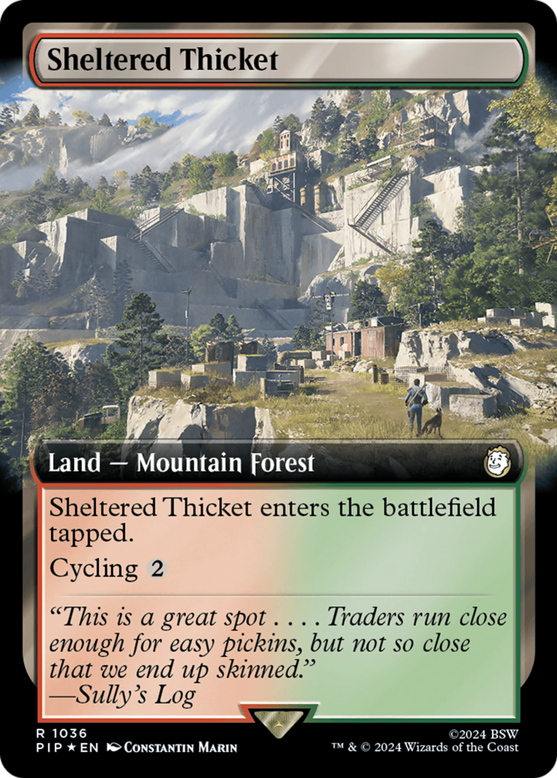 Halliers protégés — Fallout — Magic: The Gathering