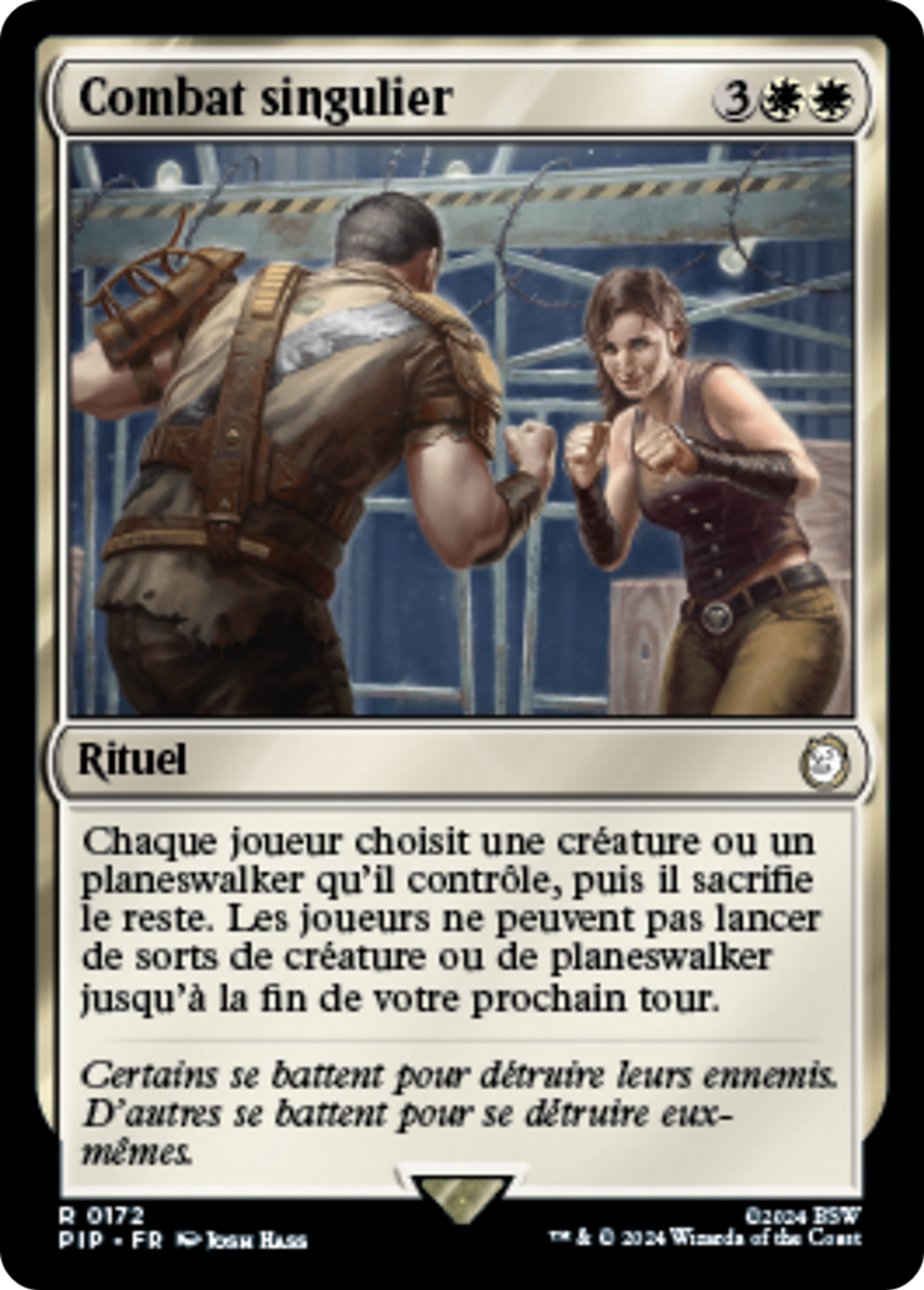 Combat singulier — Fallout — Magic: The Gathering