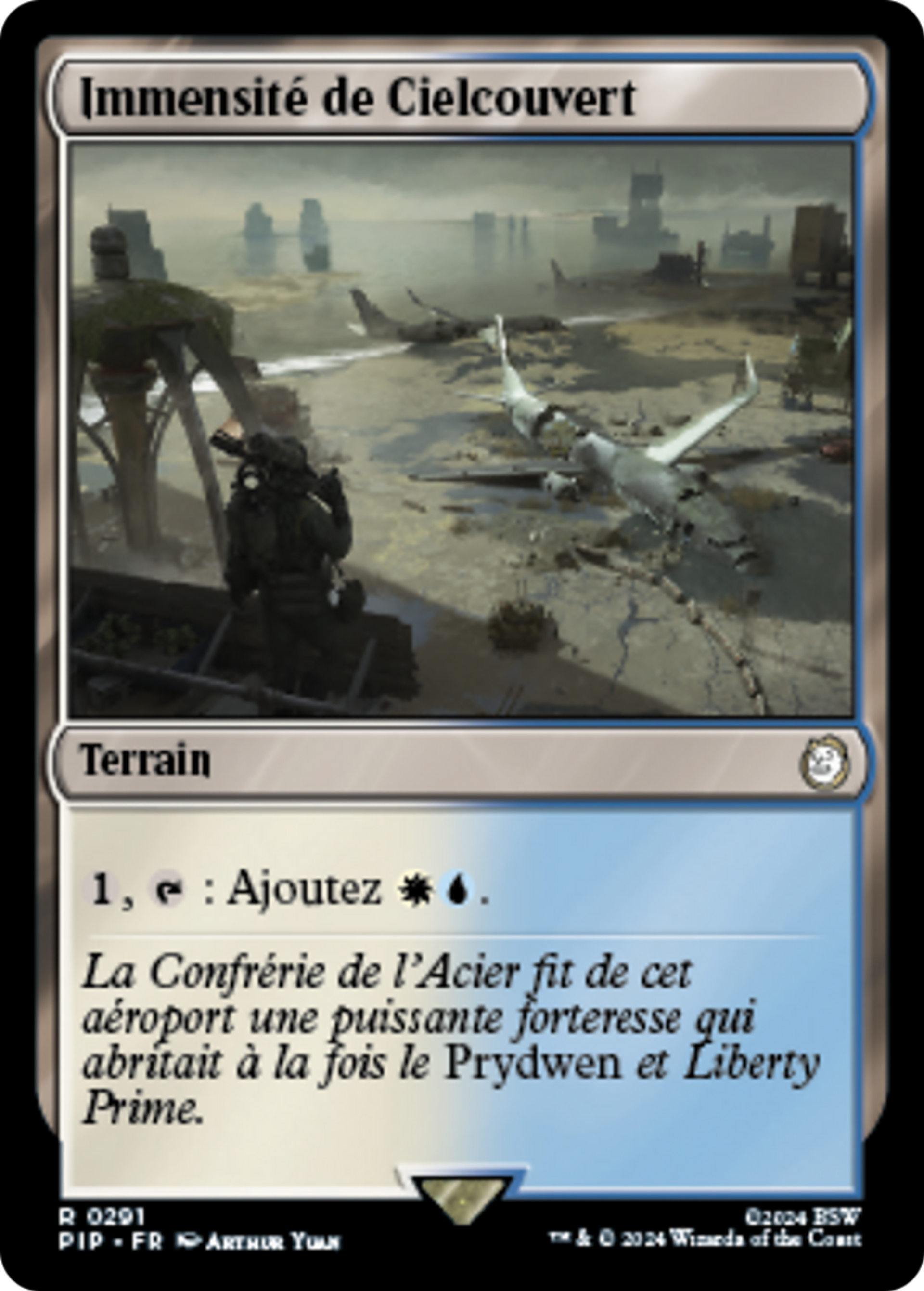 Immensité de Cielcouvert — Fallout — Magic: The Gathering