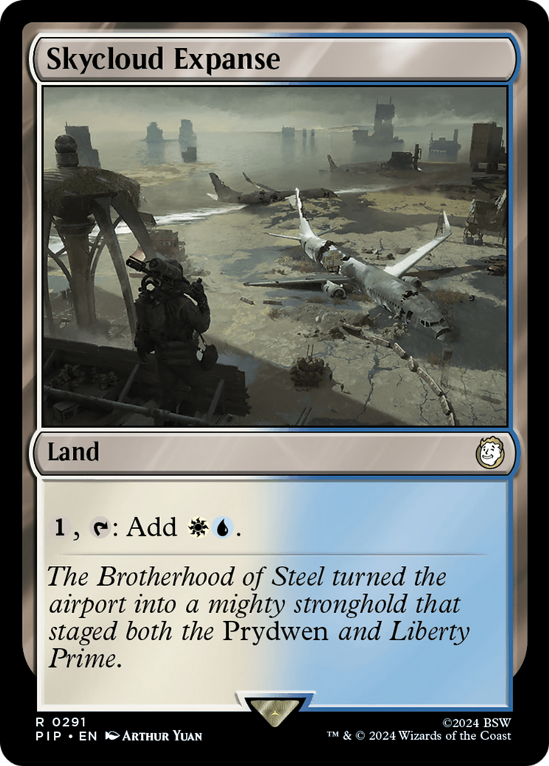 Immensité de Cielcouvert — Fallout — Magic: The Gathering