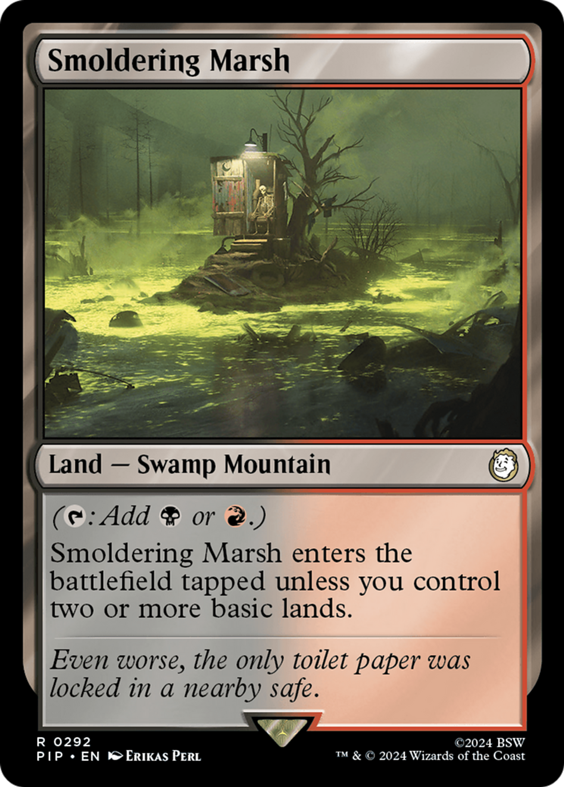 Marécage fumant — Fallout — Magic: The Gathering