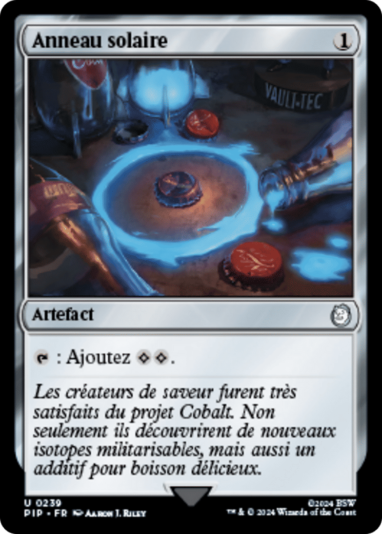 Anneau solaire — Fallout — Magic: The Gathering