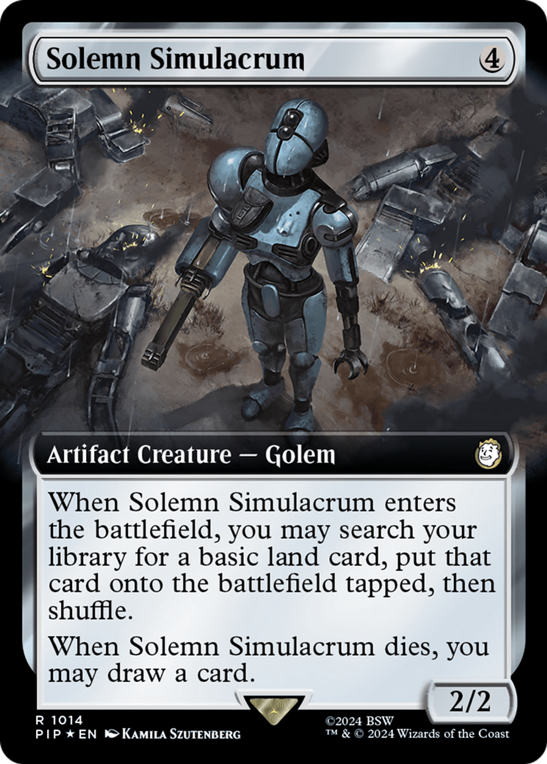 Solemn Simulacrum — Fallout — Magic: The Gathering