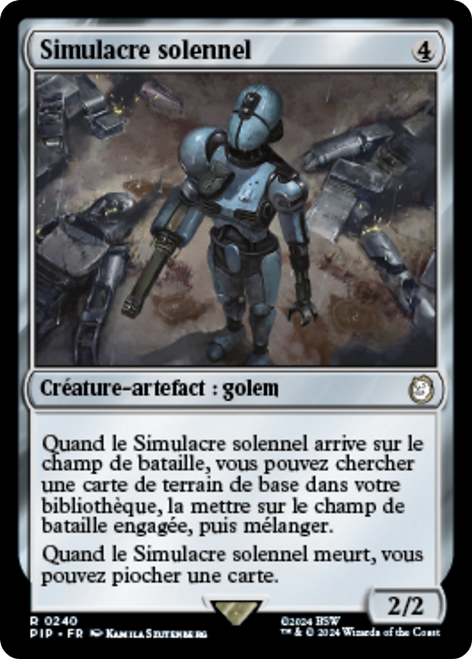 Simulacre solennel — Fallout — Magic: The Gathering