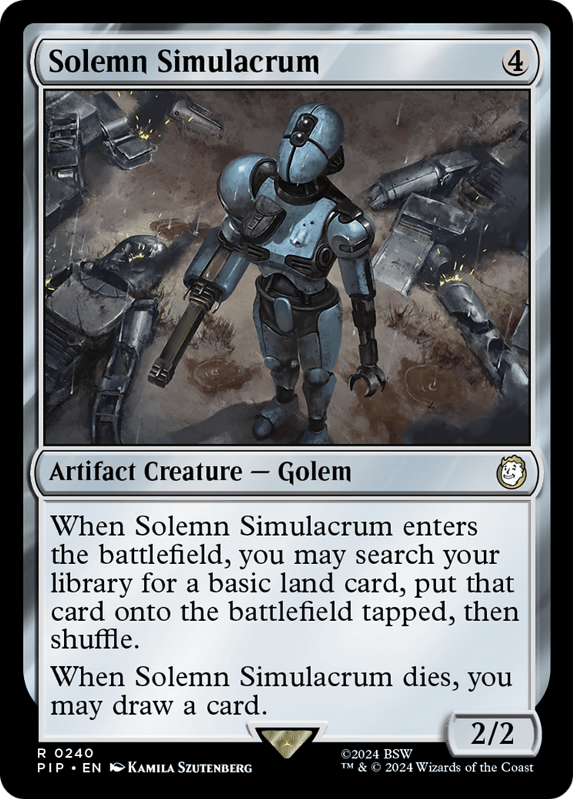 Simulacre solennel — Fallout — Magic: The Gathering