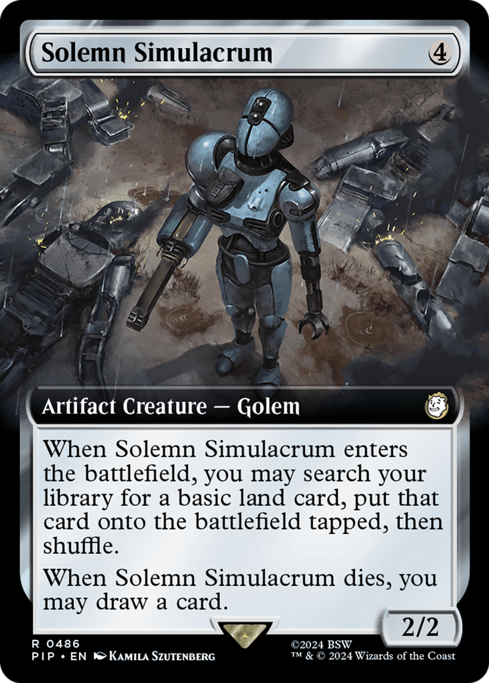 Simulacre solennel — Fallout — Magic: The Gathering